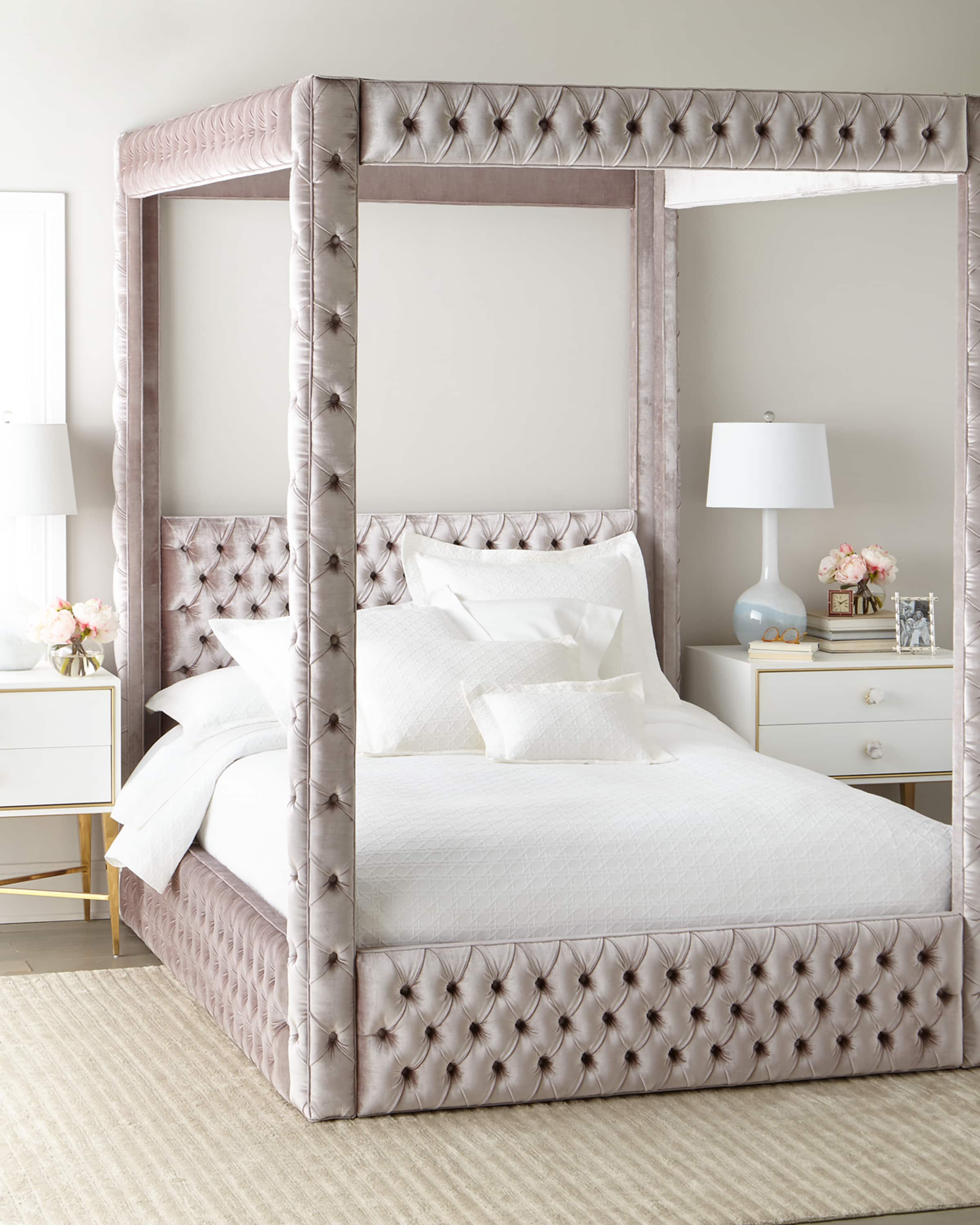Haute House Astrid Queen Canopy Bed