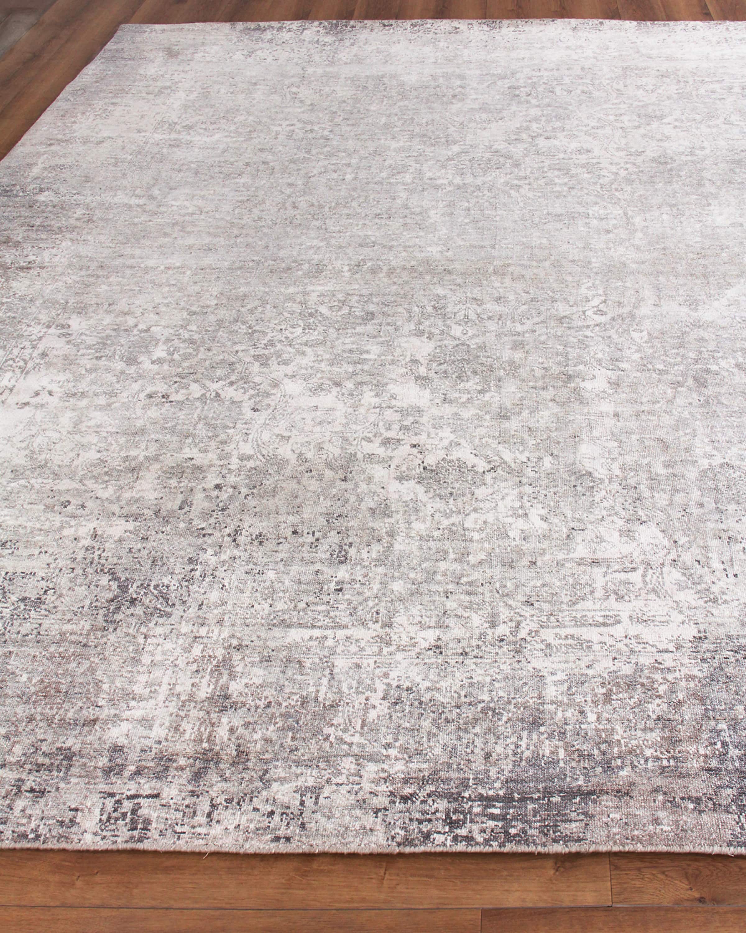 Exquisite Rugs Julien Hand-Knotted Silk Rug, 10' x 14'