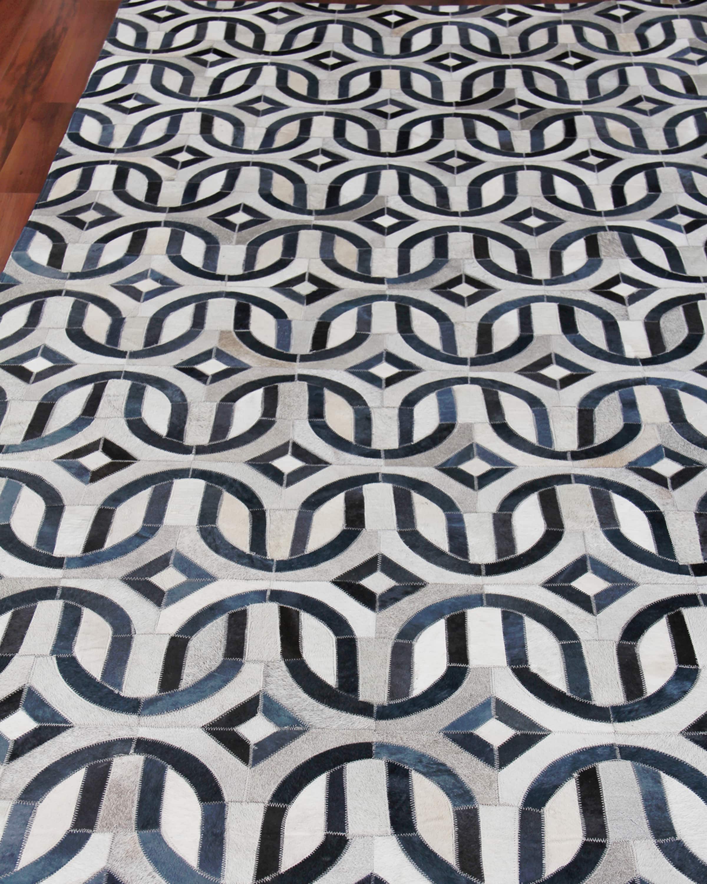 Exquisite Rugs Novella Hair Hide Rug, 5' x 8'