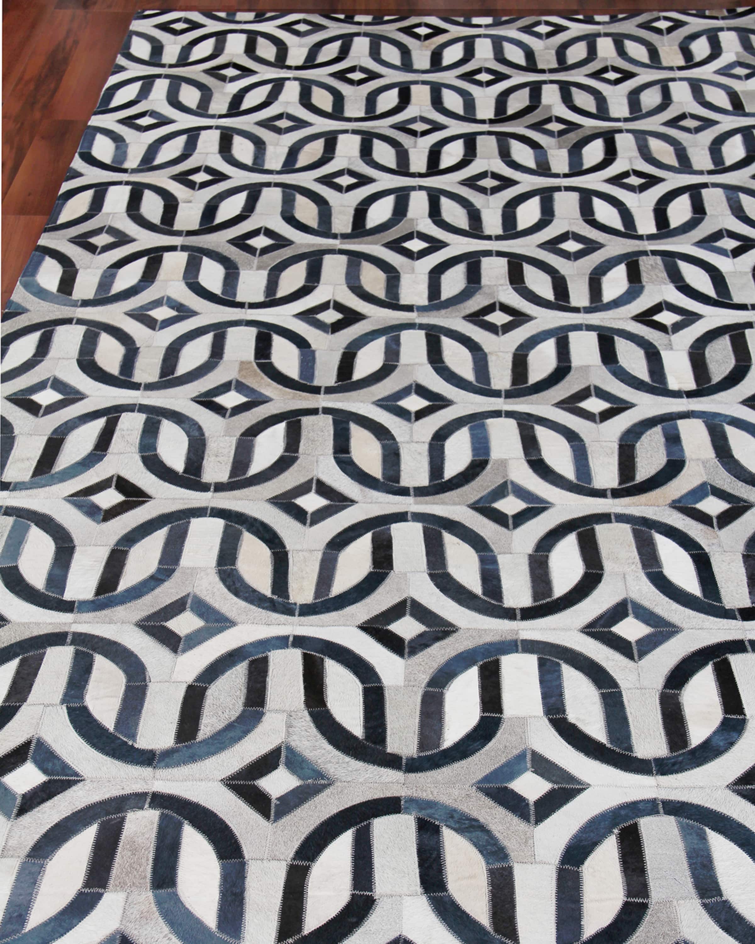 Exquisite Rugs Novella Hair Hide Rug, 10' x 14'