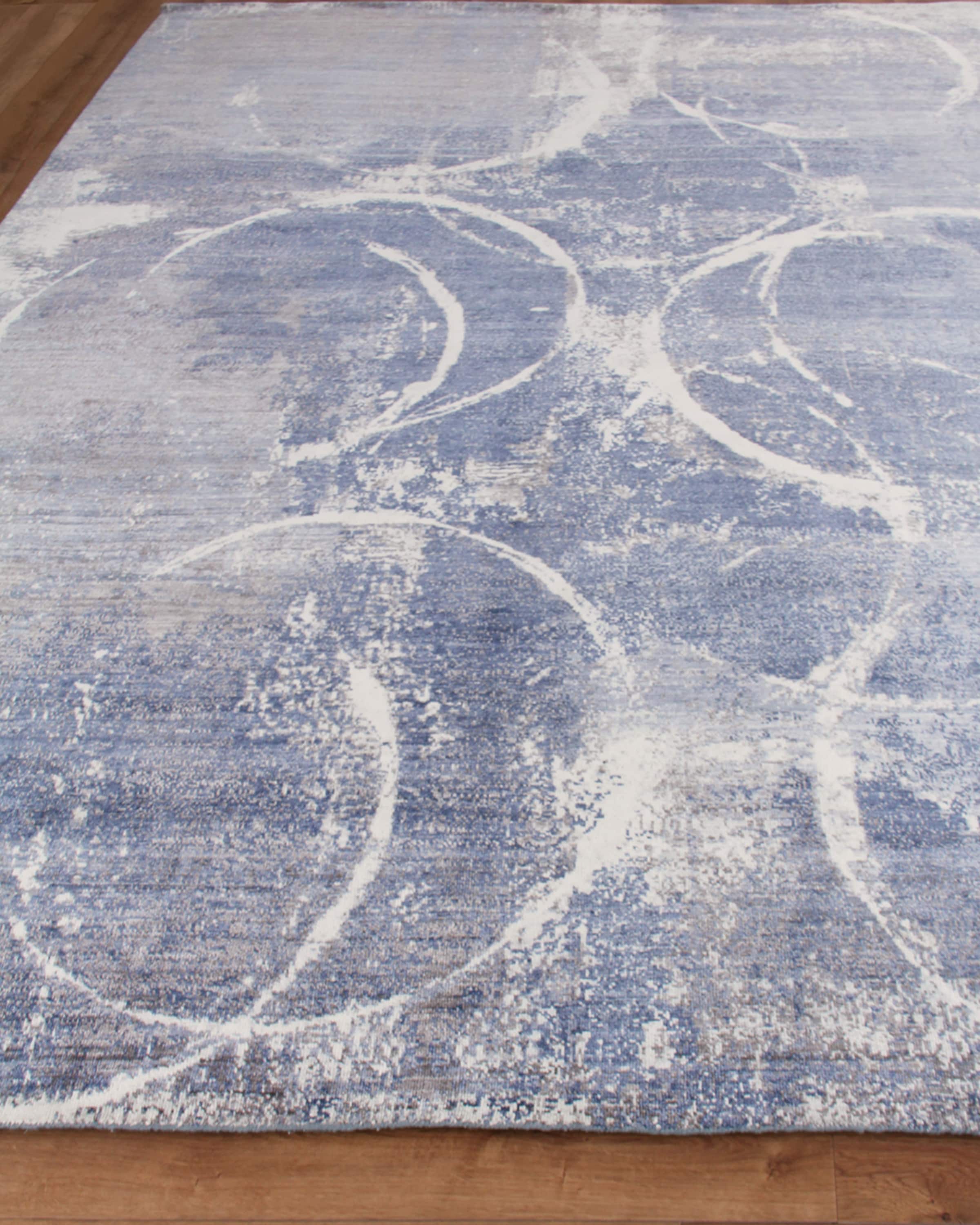 Exquisite Rugs Montclair Hand-Knotted Silk Rug, 9' x 12'