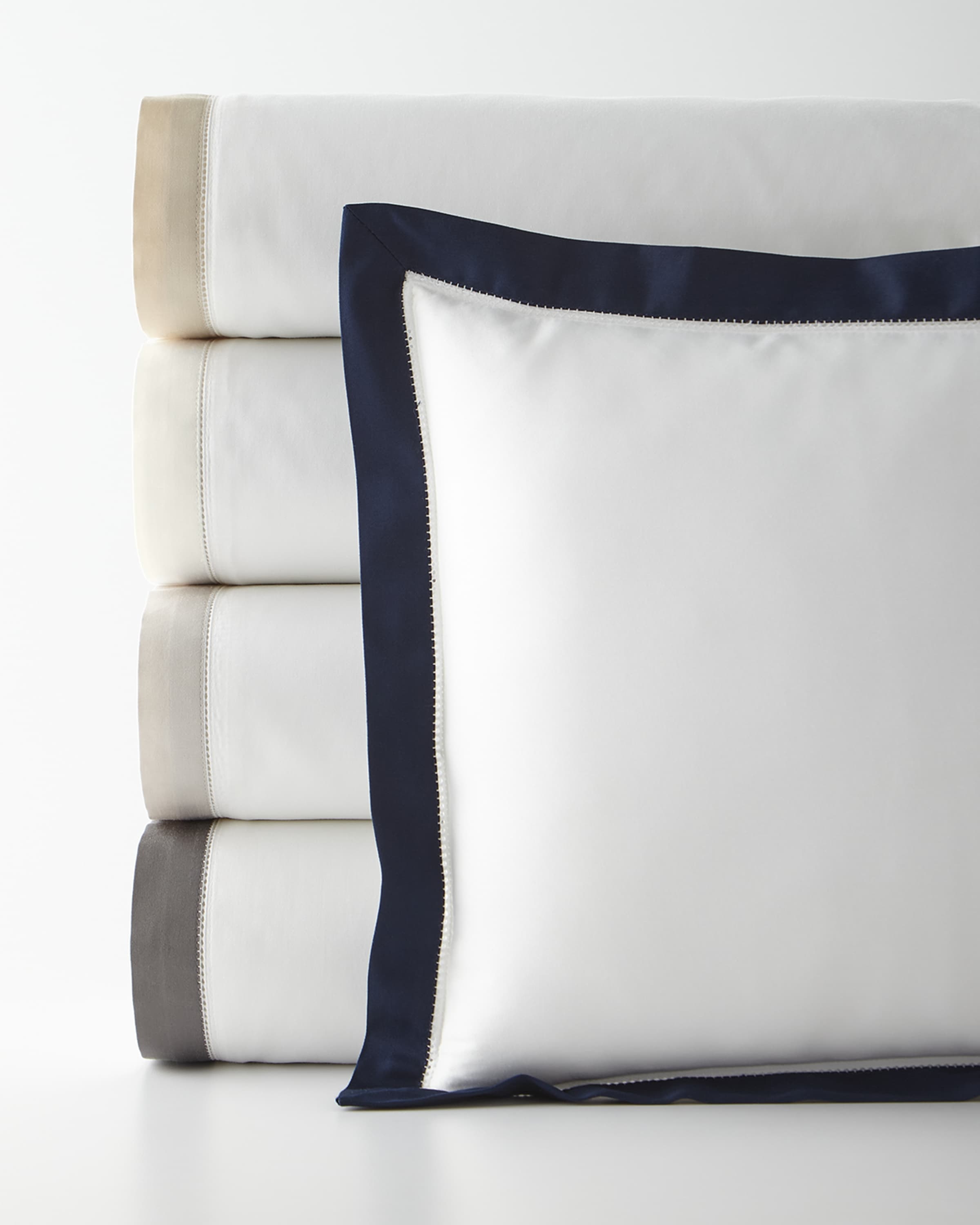 Ralph Lauren Home Organic Sateen Border Pillow