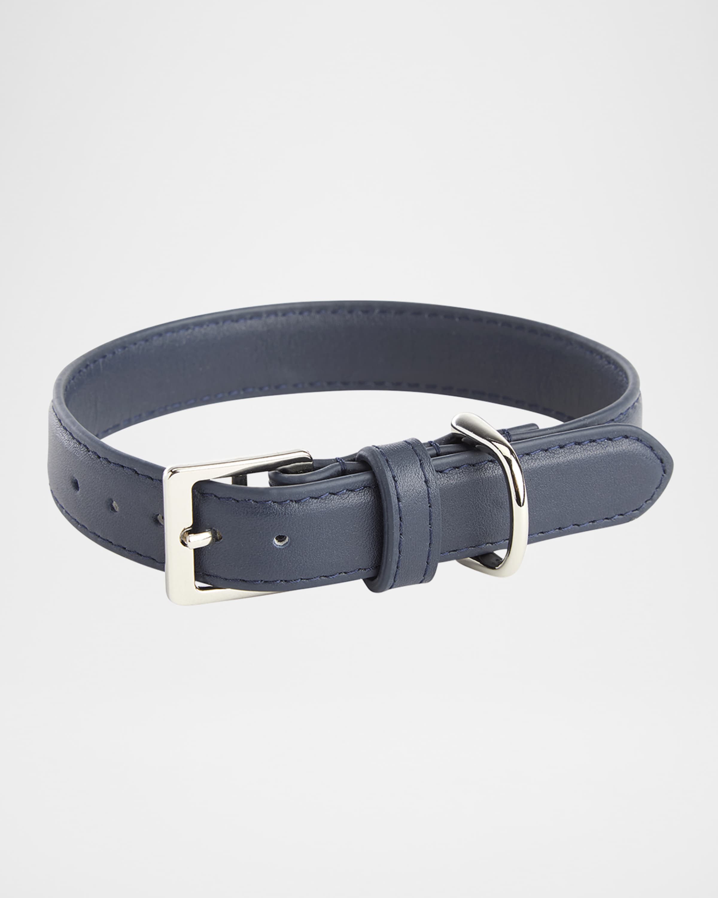 ROYCE New York Personalized Leather Small Dog Collar
