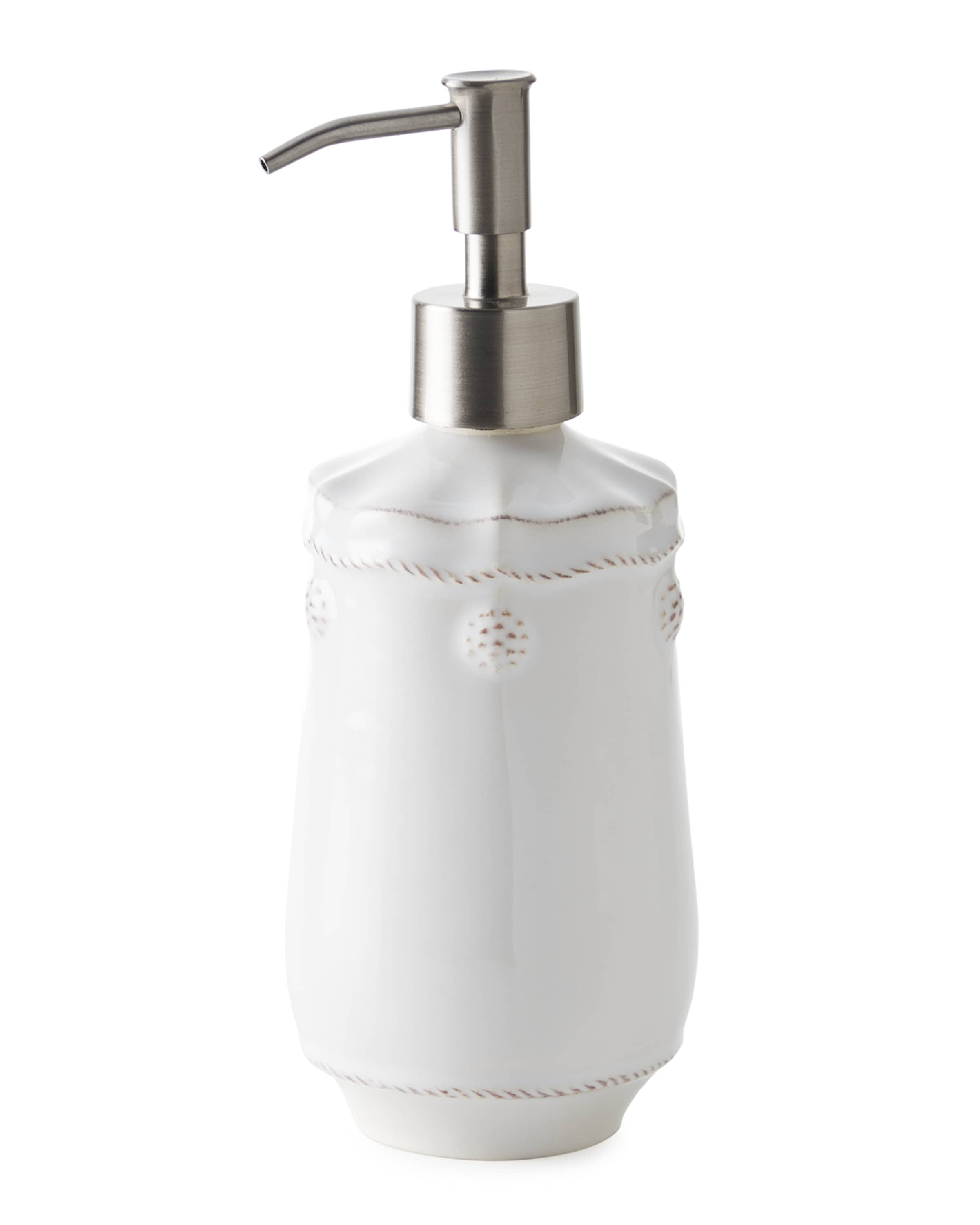 Juliska Berry & Thread Soap Dispenser - Whitewash