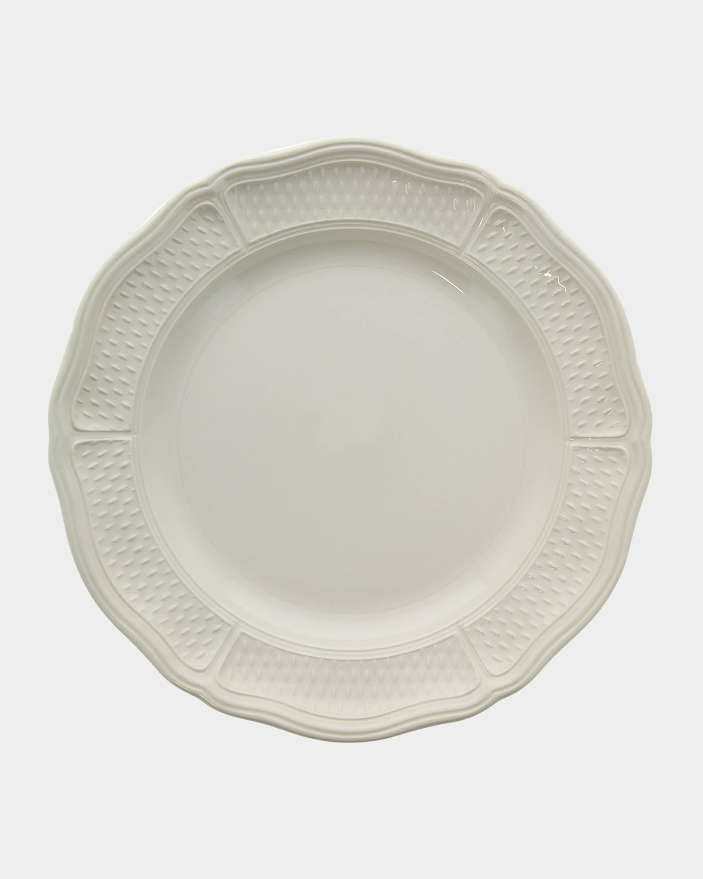 Gien Pont Aux Choux White Charger