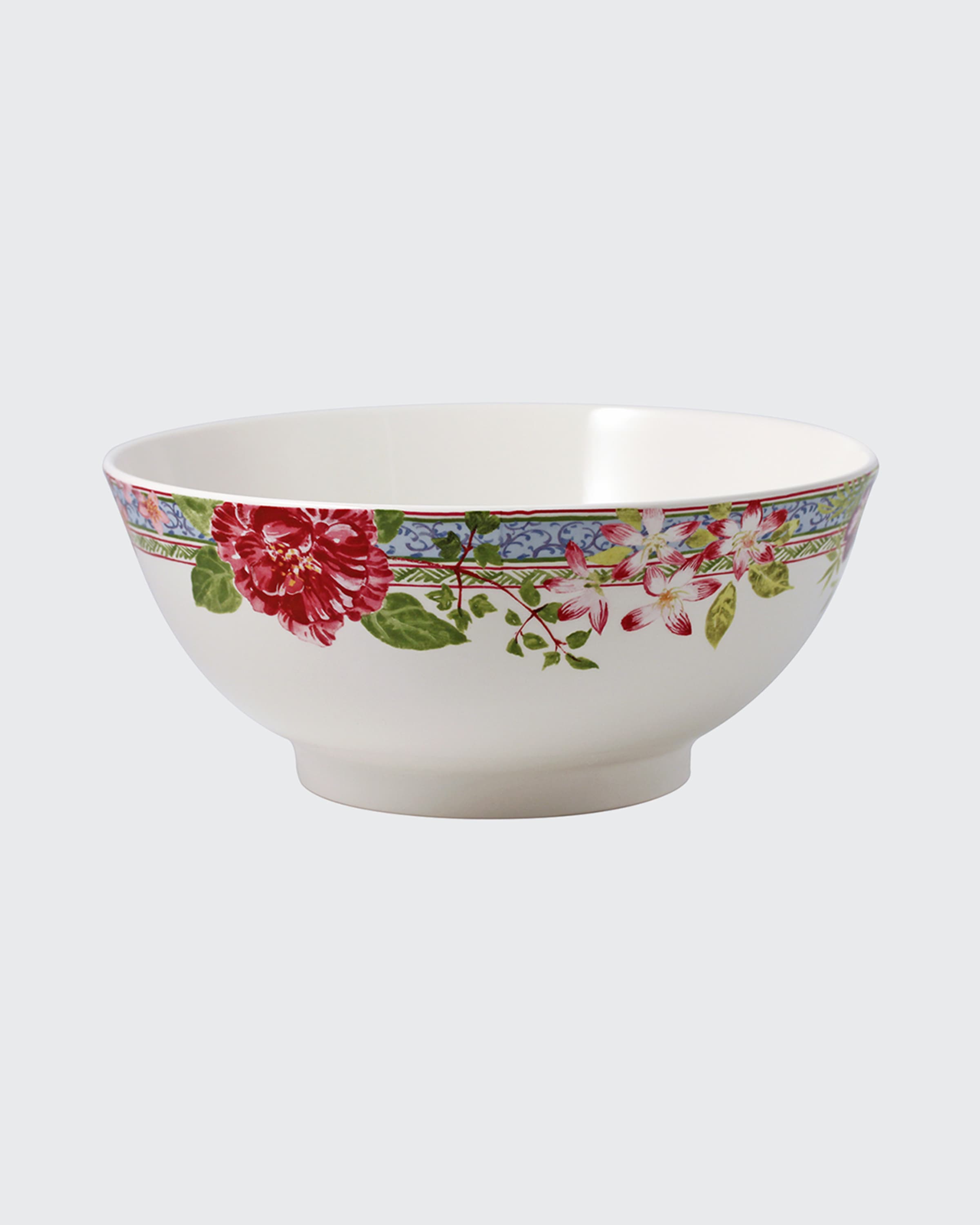 Gien Millefleurs Large Open Vegetable Bowl