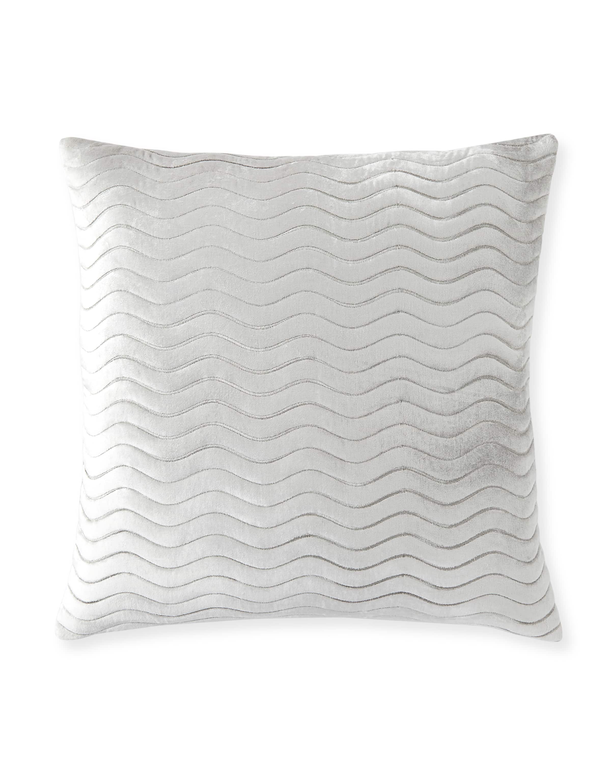 Callisto Home Serano Velvet Wave Pillow 22"