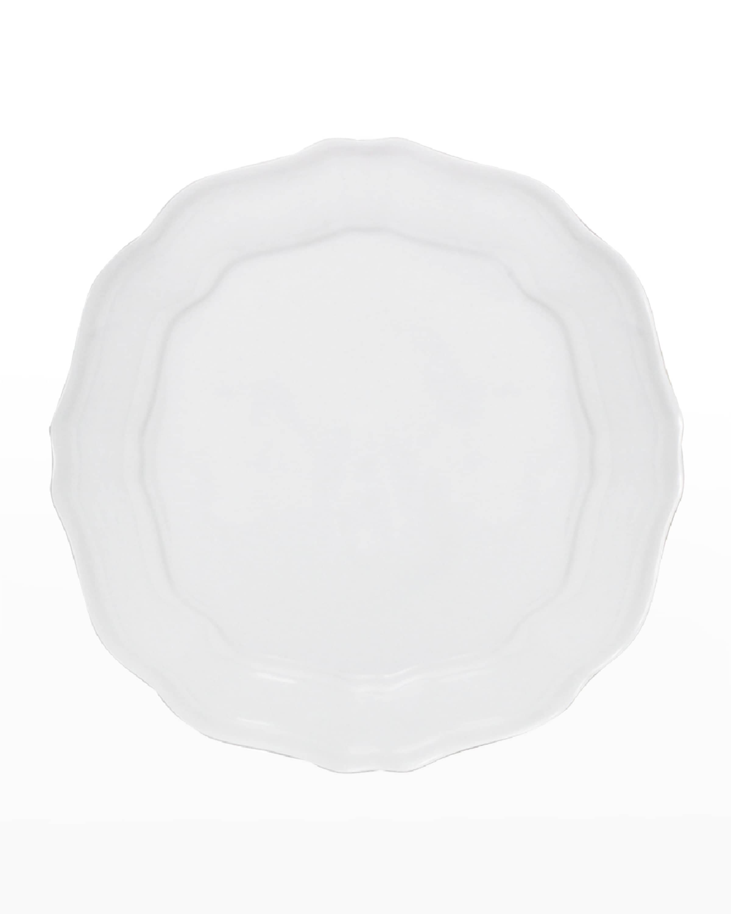 Le Cadeaux Basque White Dinner Plate Set Of 4