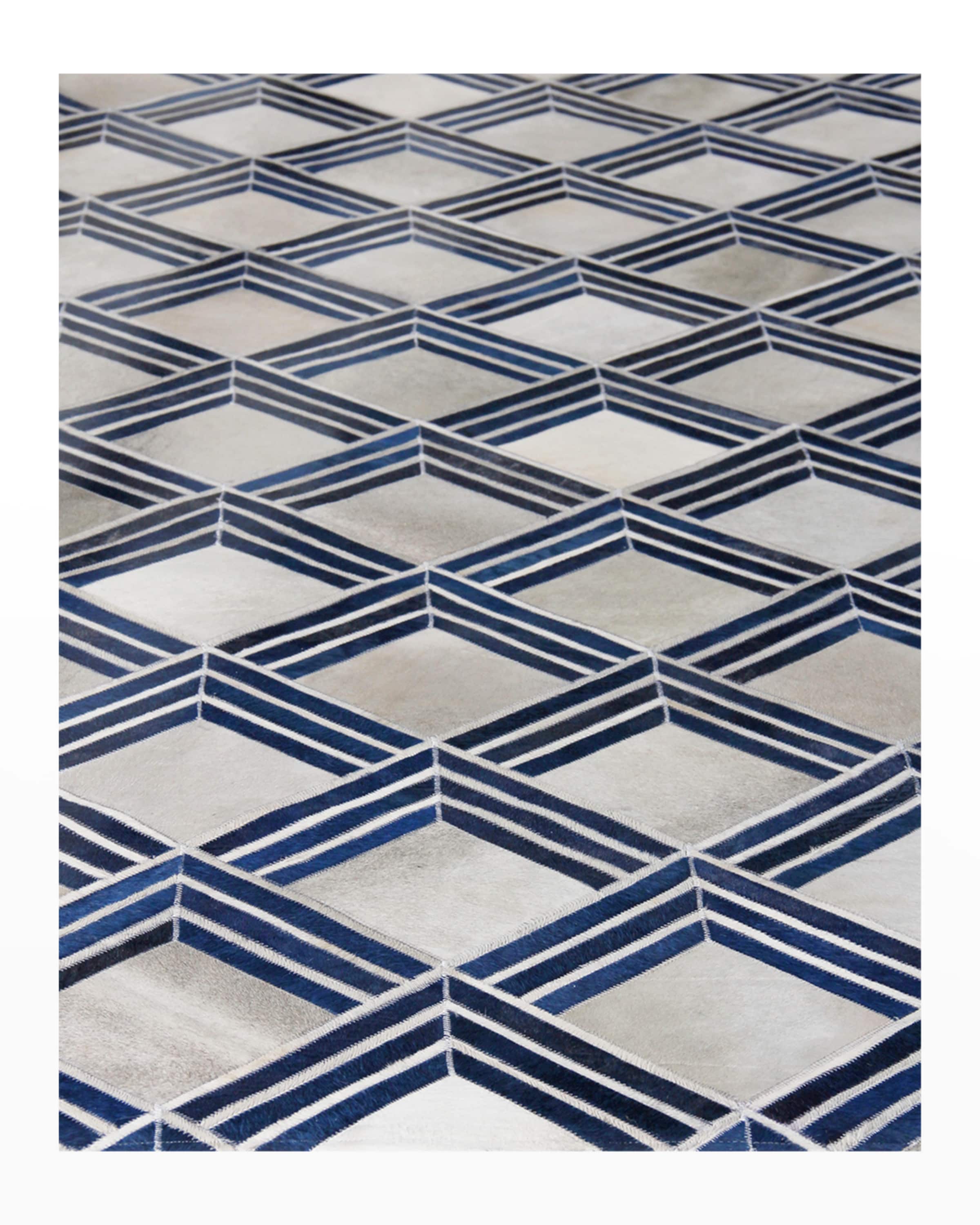 Exquisite Rugs Costilla Hair On Hide Rug, 5' x 8'