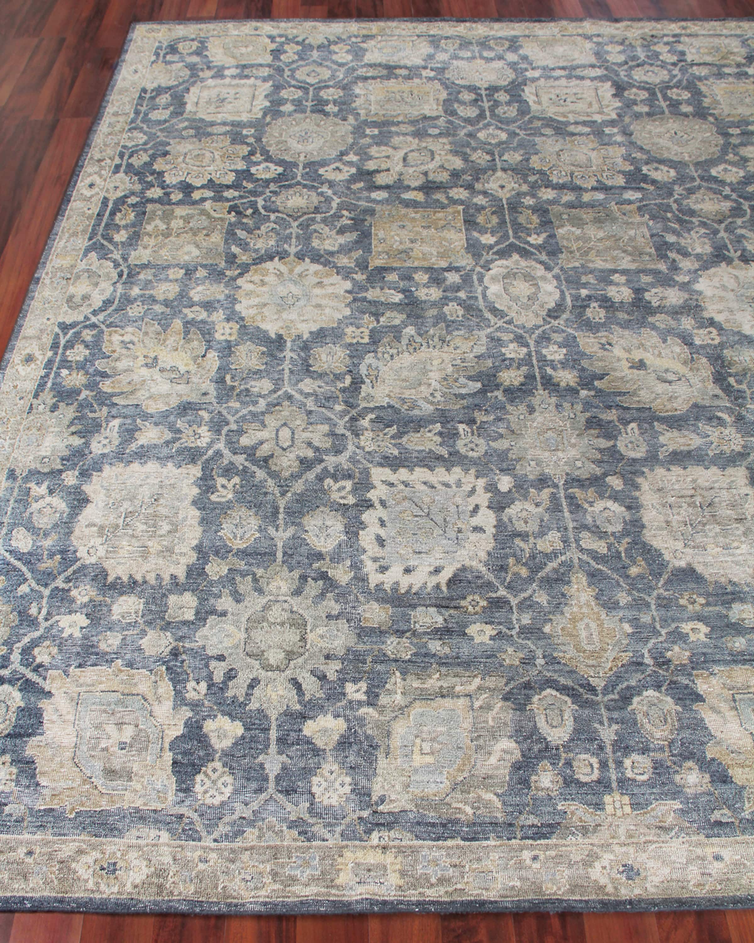 Exquisite Rugs Seabrook Hand-Knotted Rug, 6' x 9'