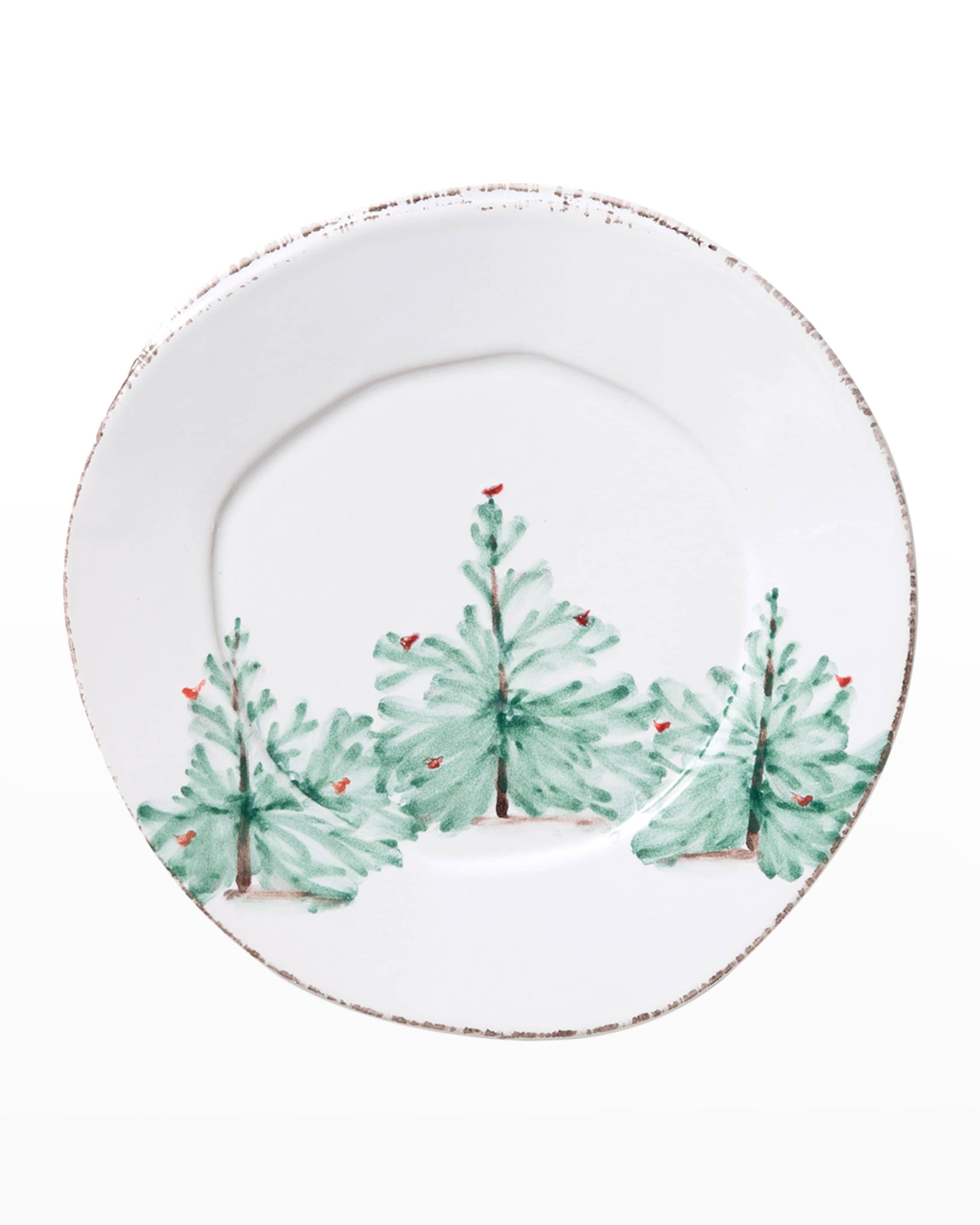 Vietri Melamine Lastra Holiday Salad Plate