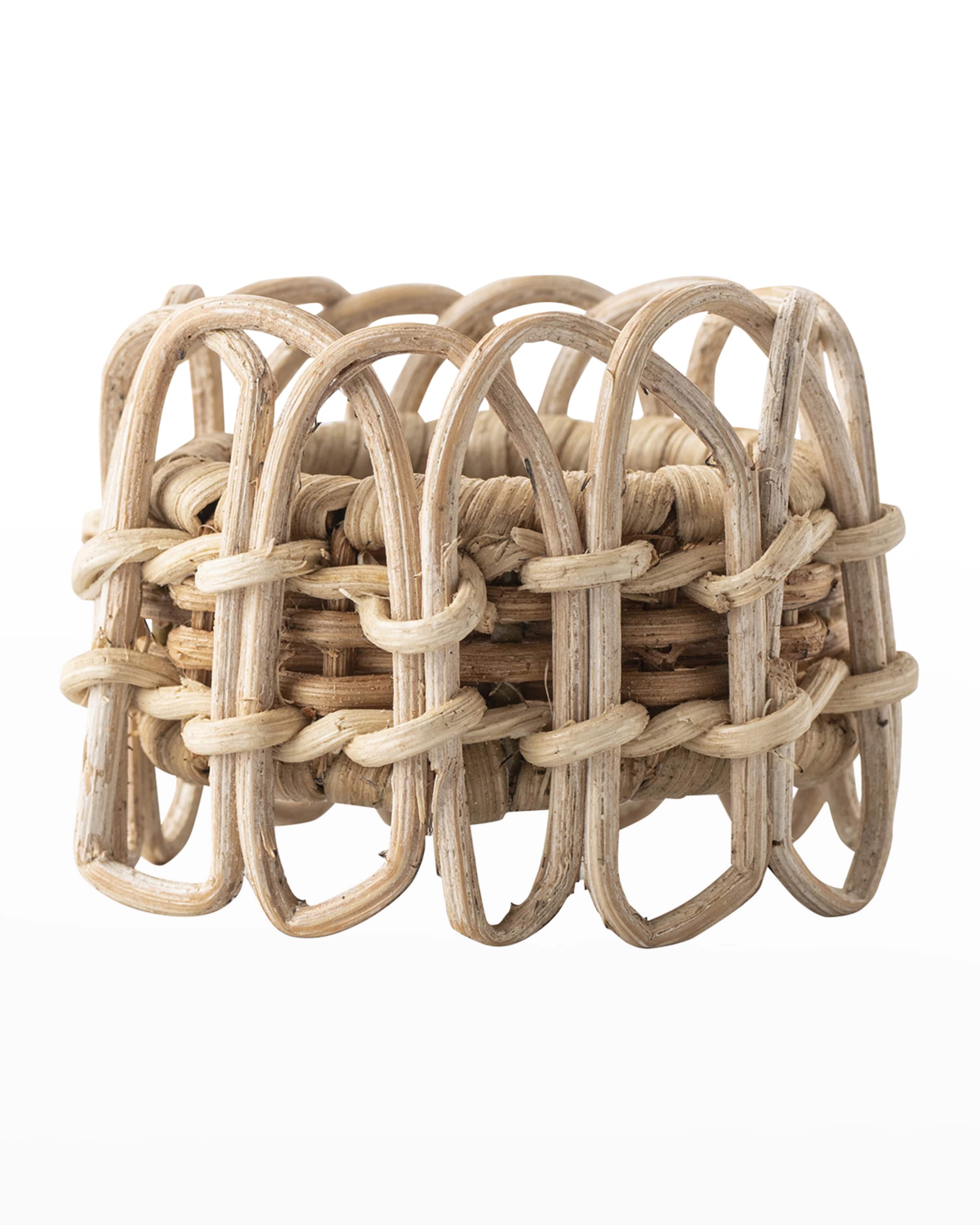 Juliska Provence Rattan Napkin Rings & Matching Items Horchow