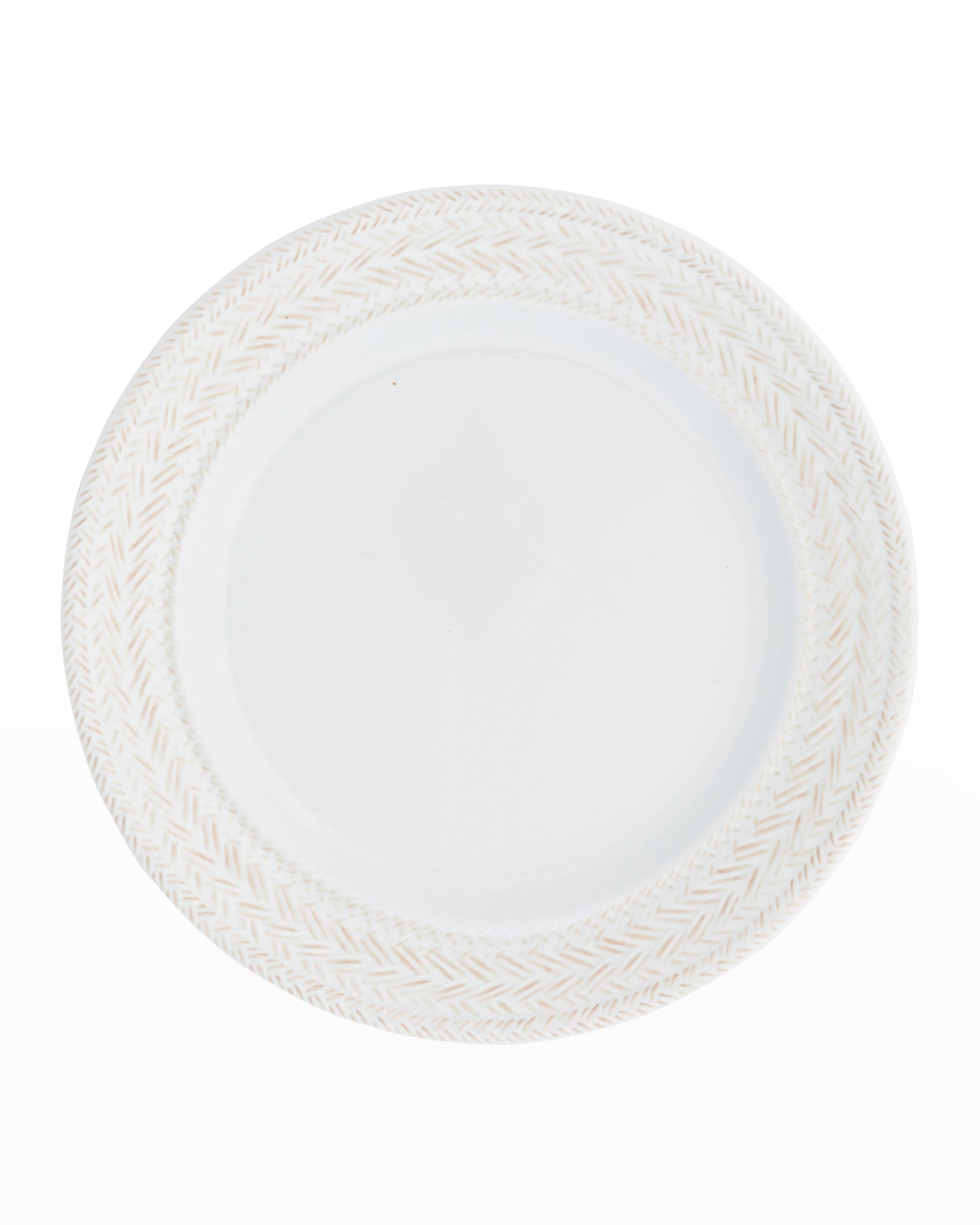 Juliska Le Panier White Melamine Dinnerware Collection & Matching Items