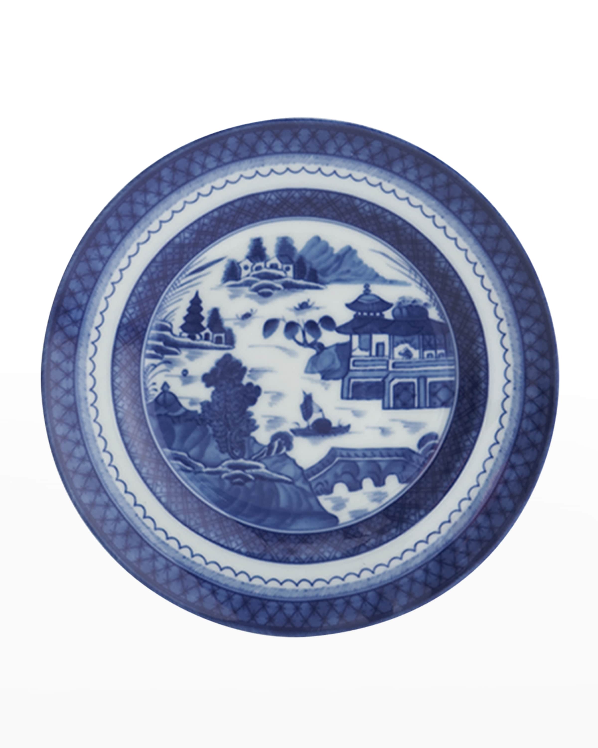 Mottahedeh Blue Canton Bread & Butter Plate
