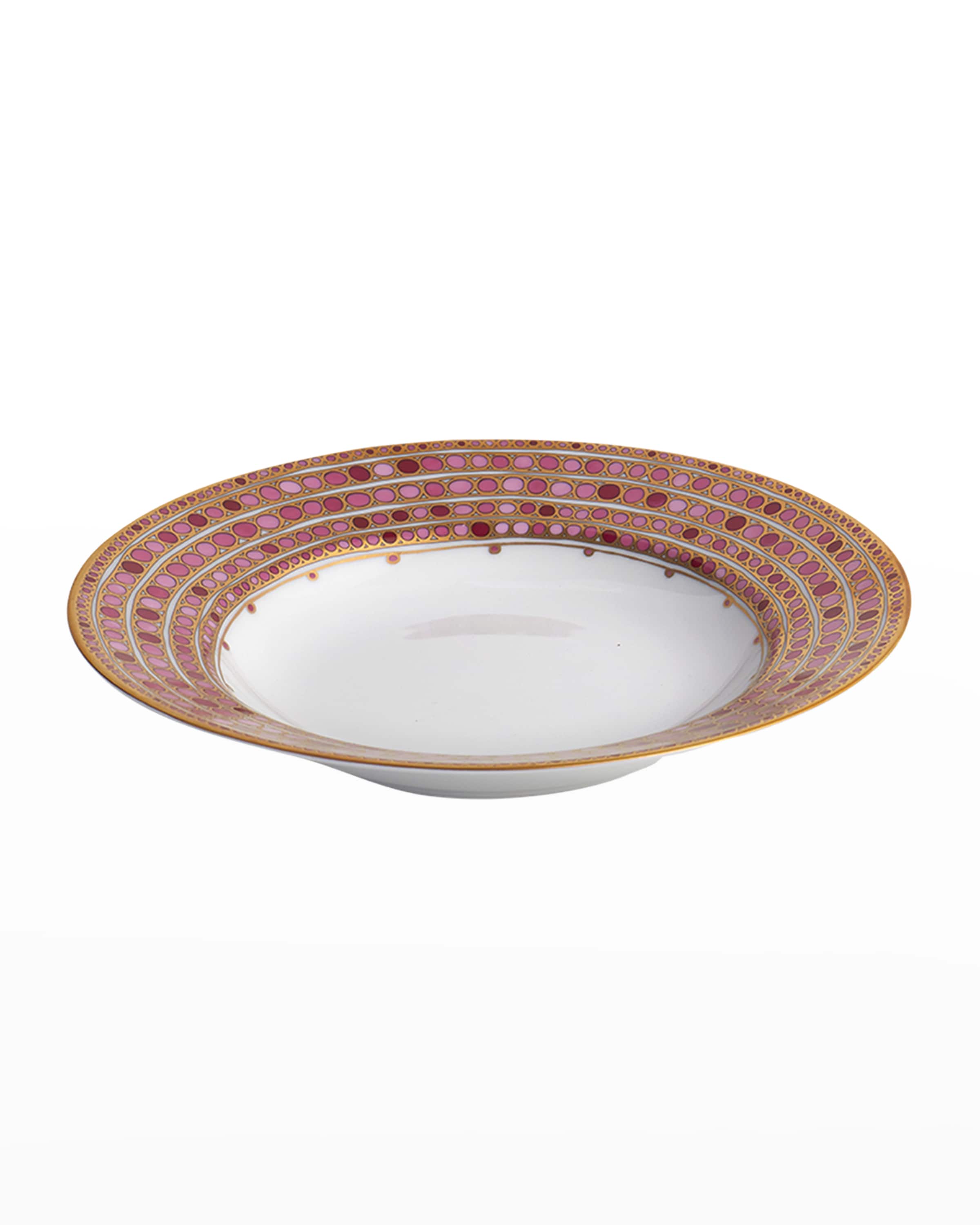 Haviland & Parlon Syracuse Rose Rim Soup