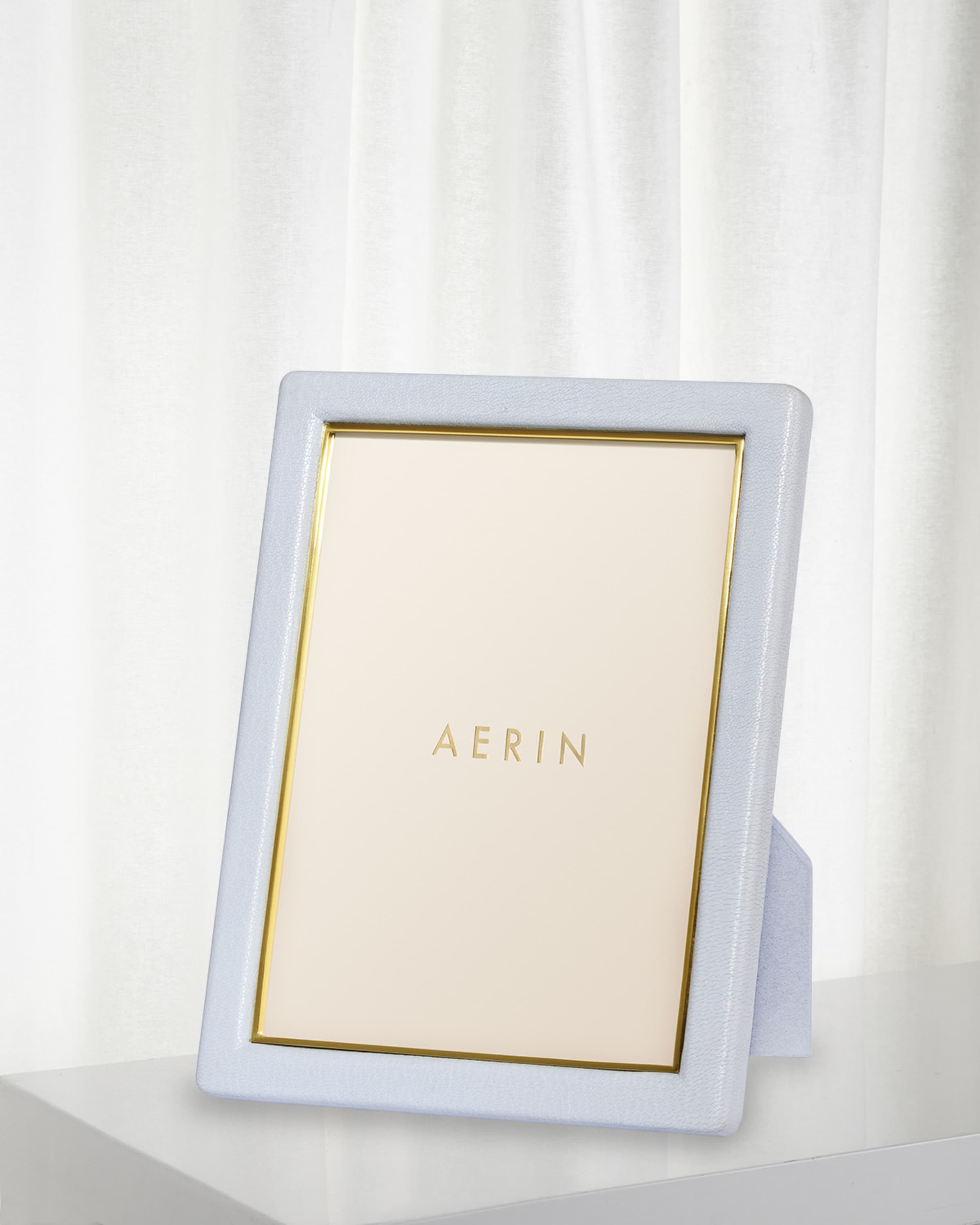 AERIN Piero Leather Photo Frame, 5" x 7"