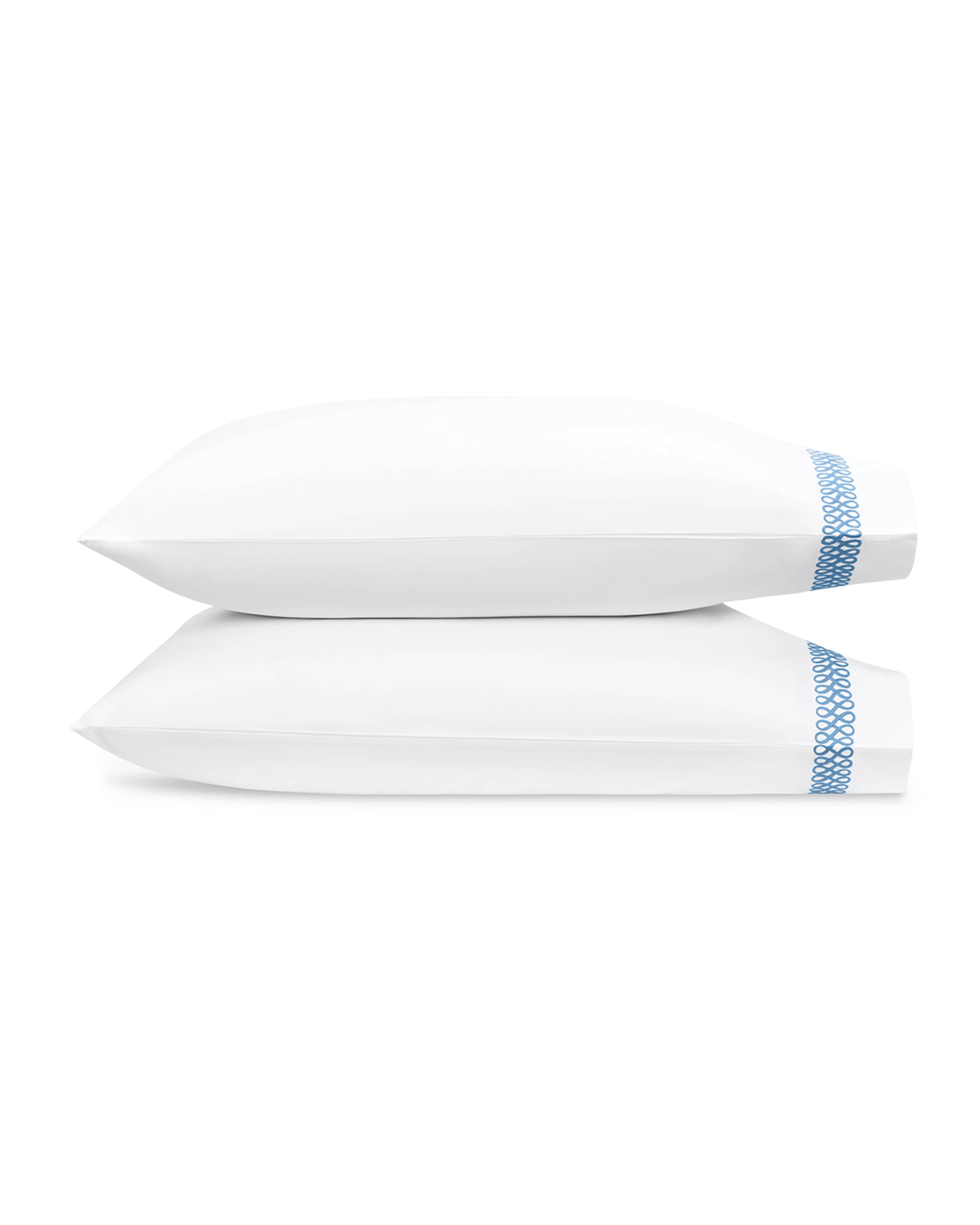Matouk Schumacher Astor Braid Pillowcases, Pair, Standard