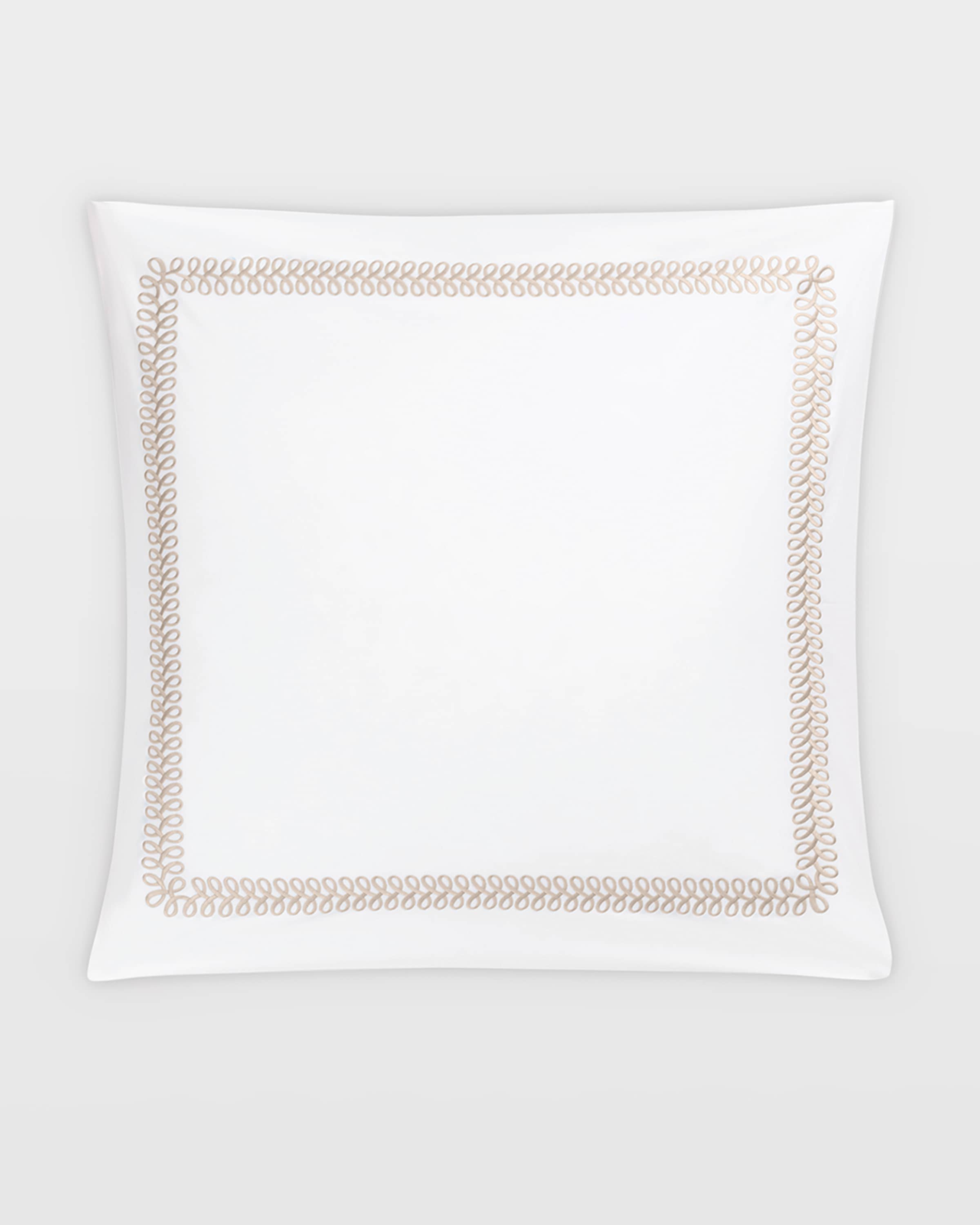 Matouk Schumacher Astor Braid Euro Sham
