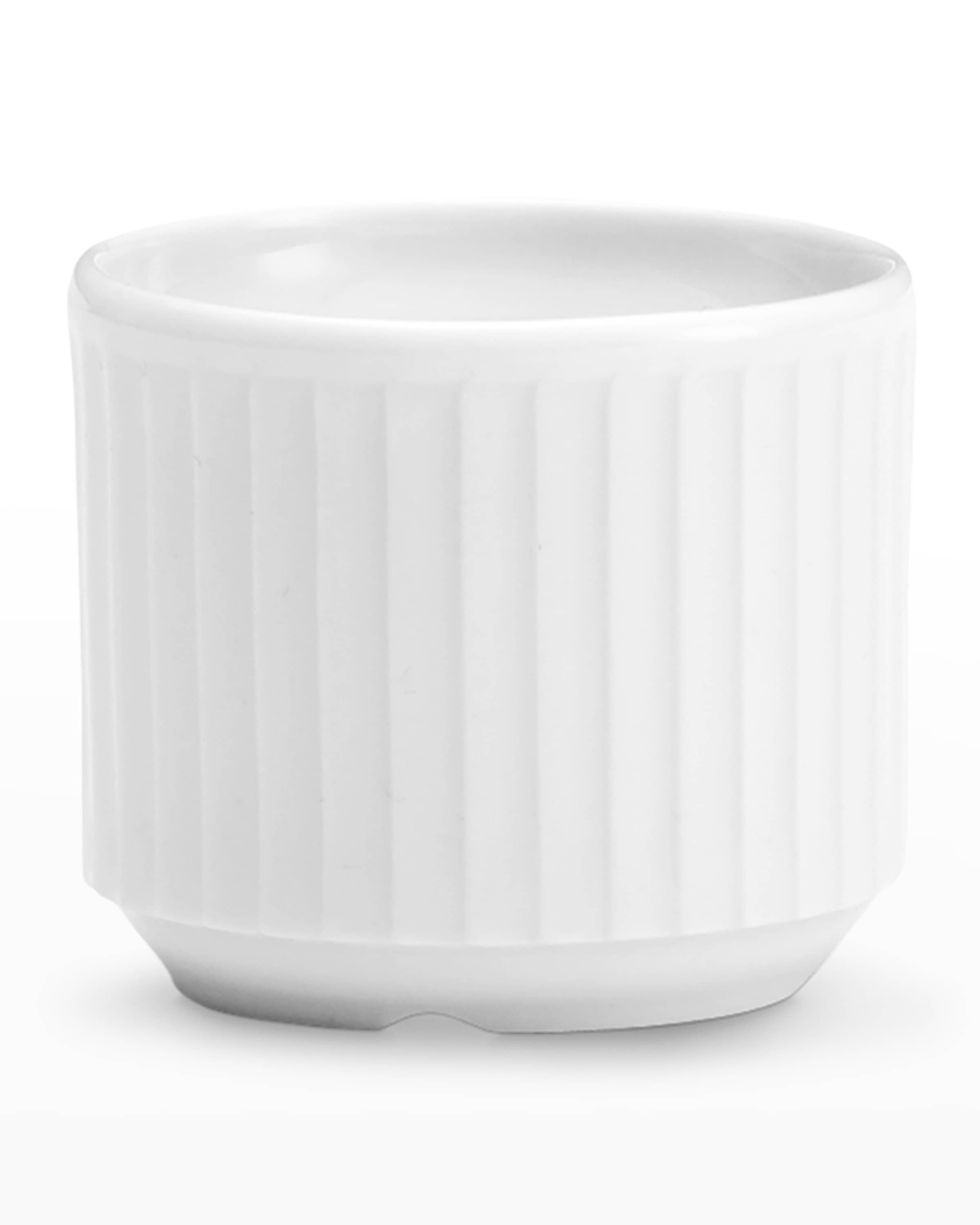 PILLIVUYT Plisse Set Of 6 Egg Cups - European Style