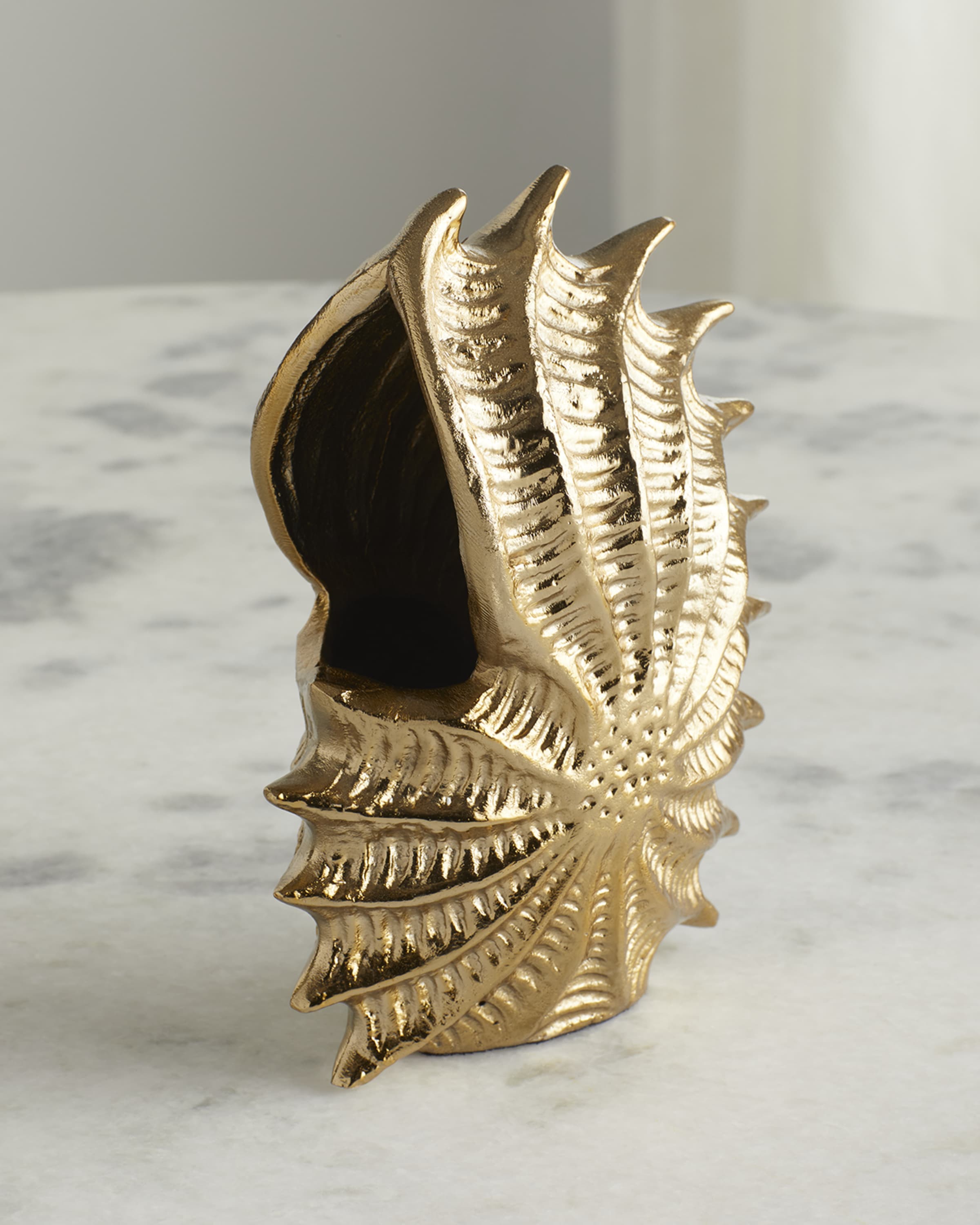 John-Richard Collection Spiny Seashell Sculpture