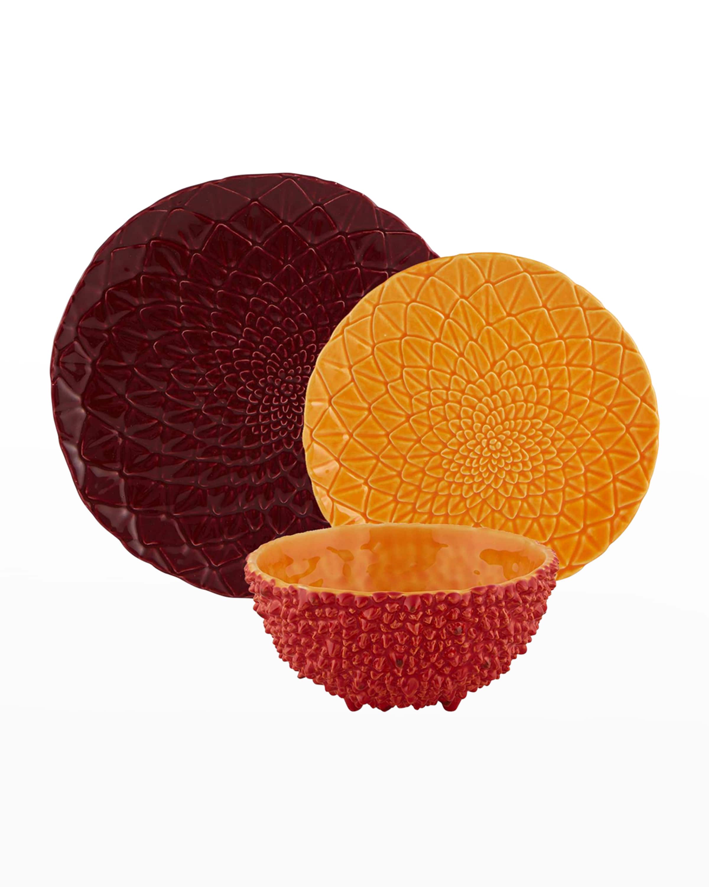 Bordallo Pinheiro Amazonia Dinnerweare Bowls, Set of 3