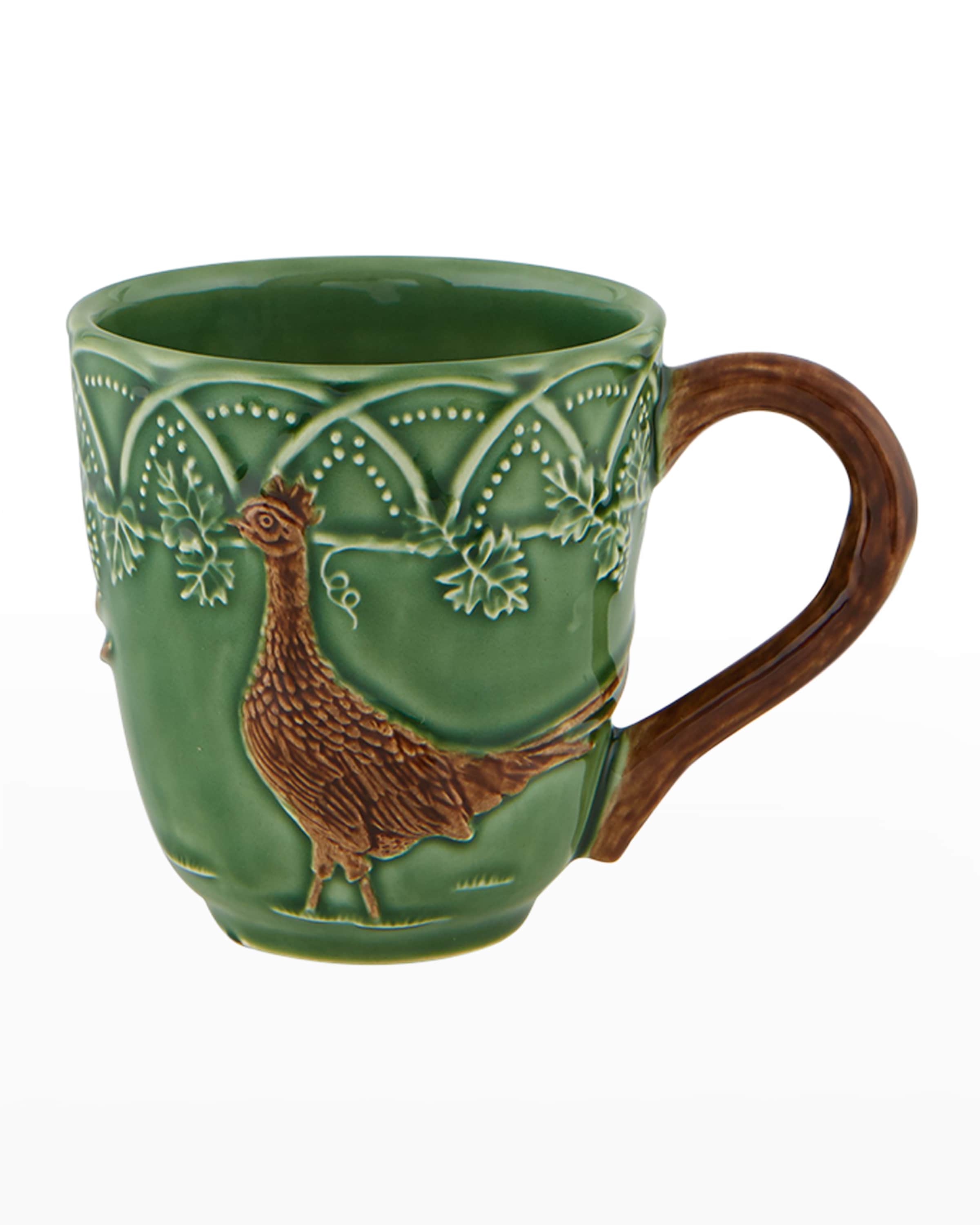 Bordallo Pinheiro Assorted Woods Mugs, Set of 4