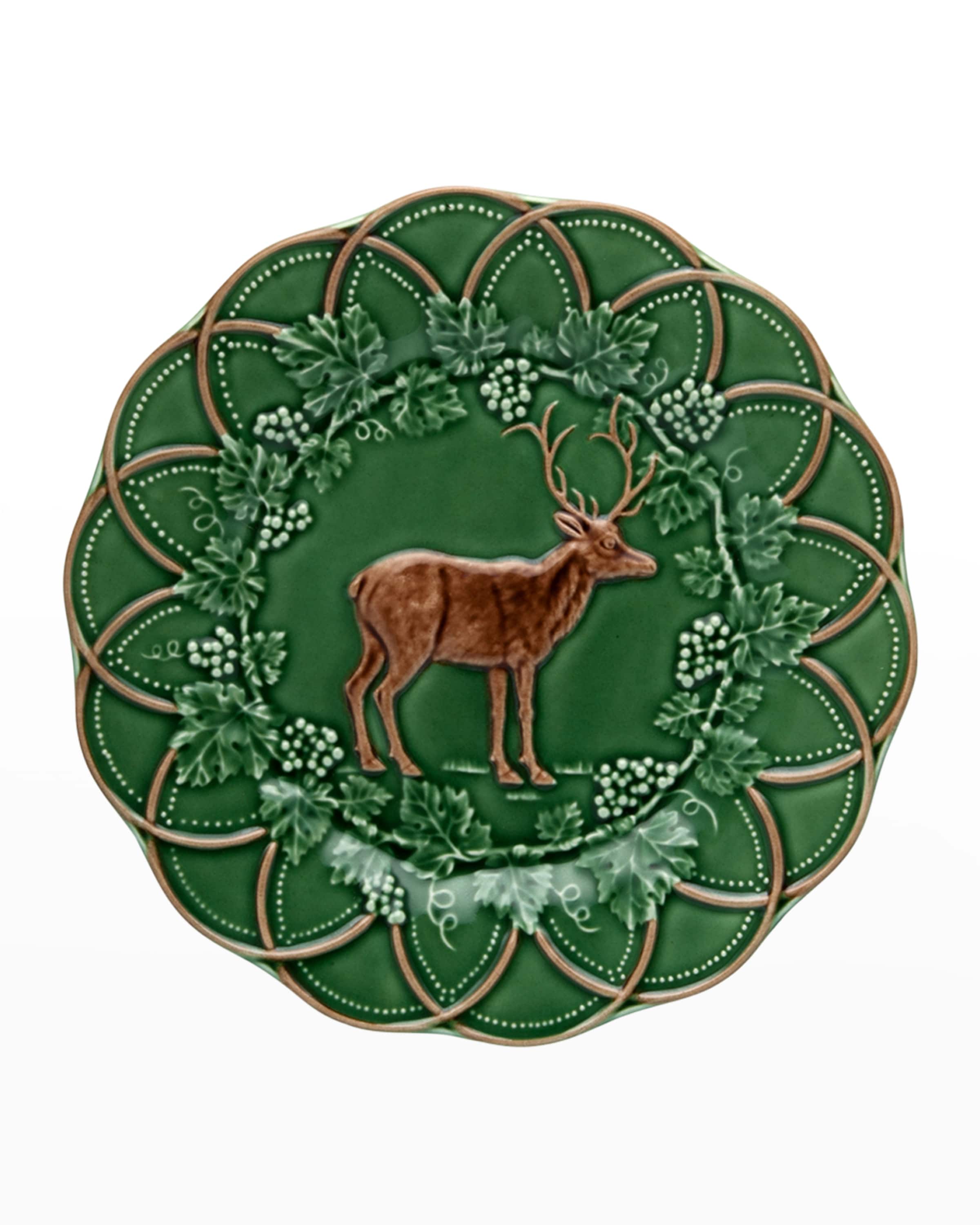 Bordallo Pinheiro Boar Woods Snack Plate