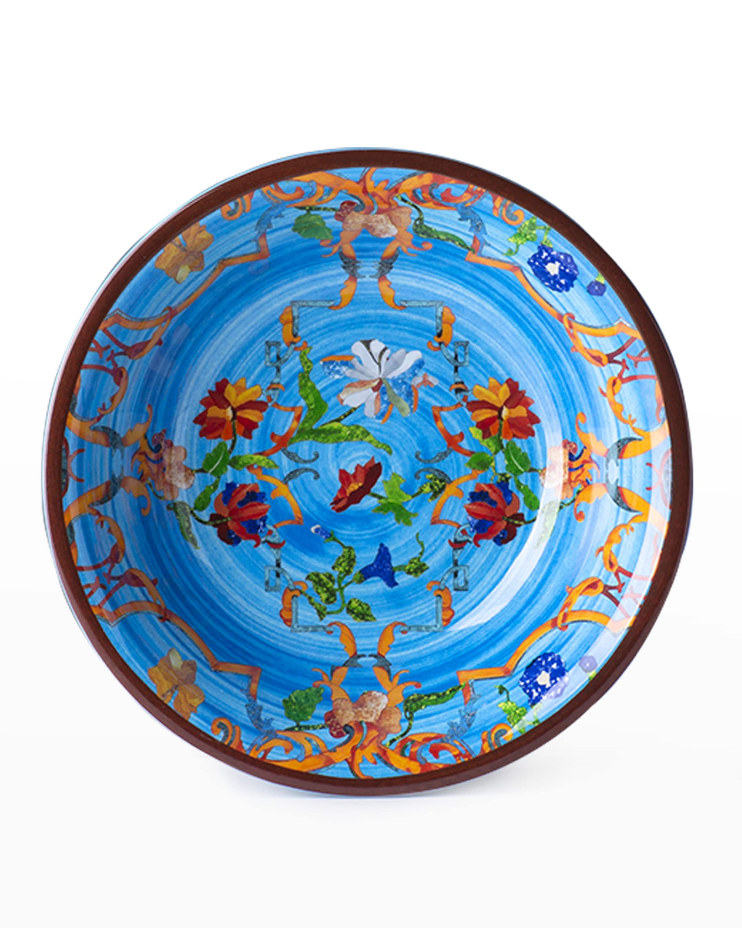Mario Luca Giusti Pancale Turquoise Bowl