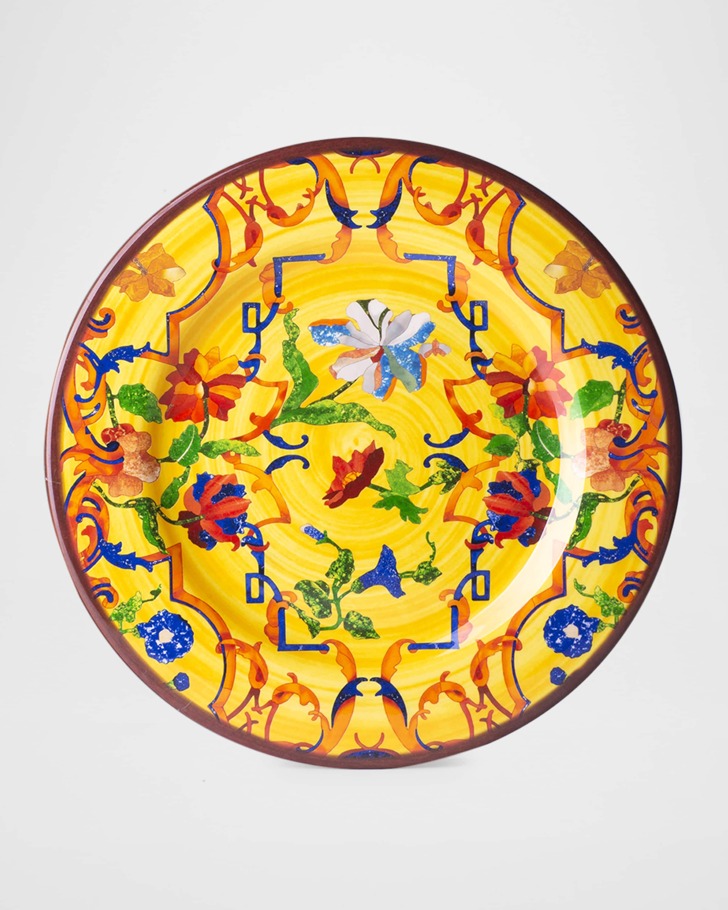 Mario Luca Giusti Pancale Yellow Dinner Plate