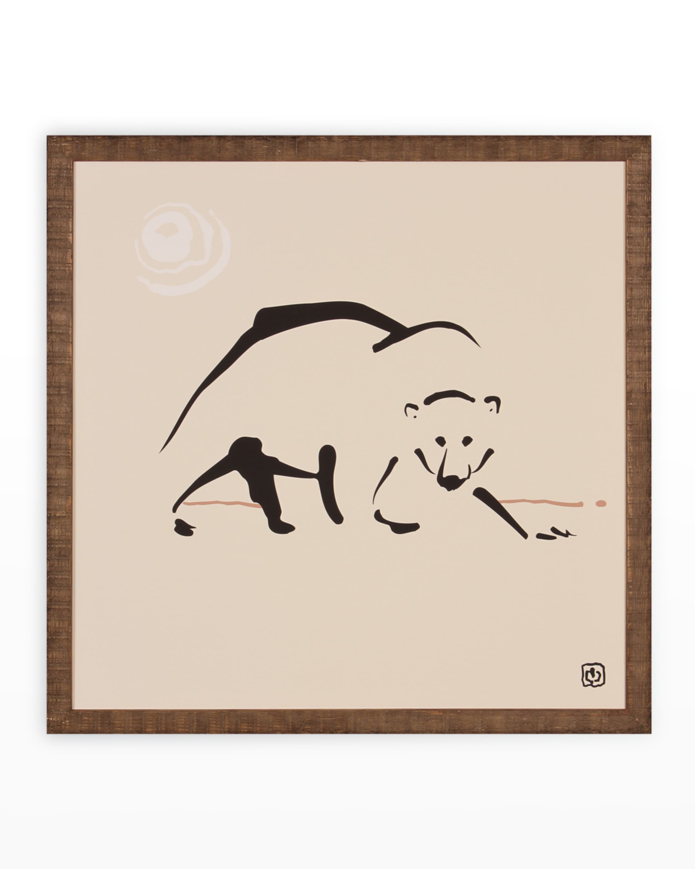 Shadow Catchers Black Bear Giclee, 26"