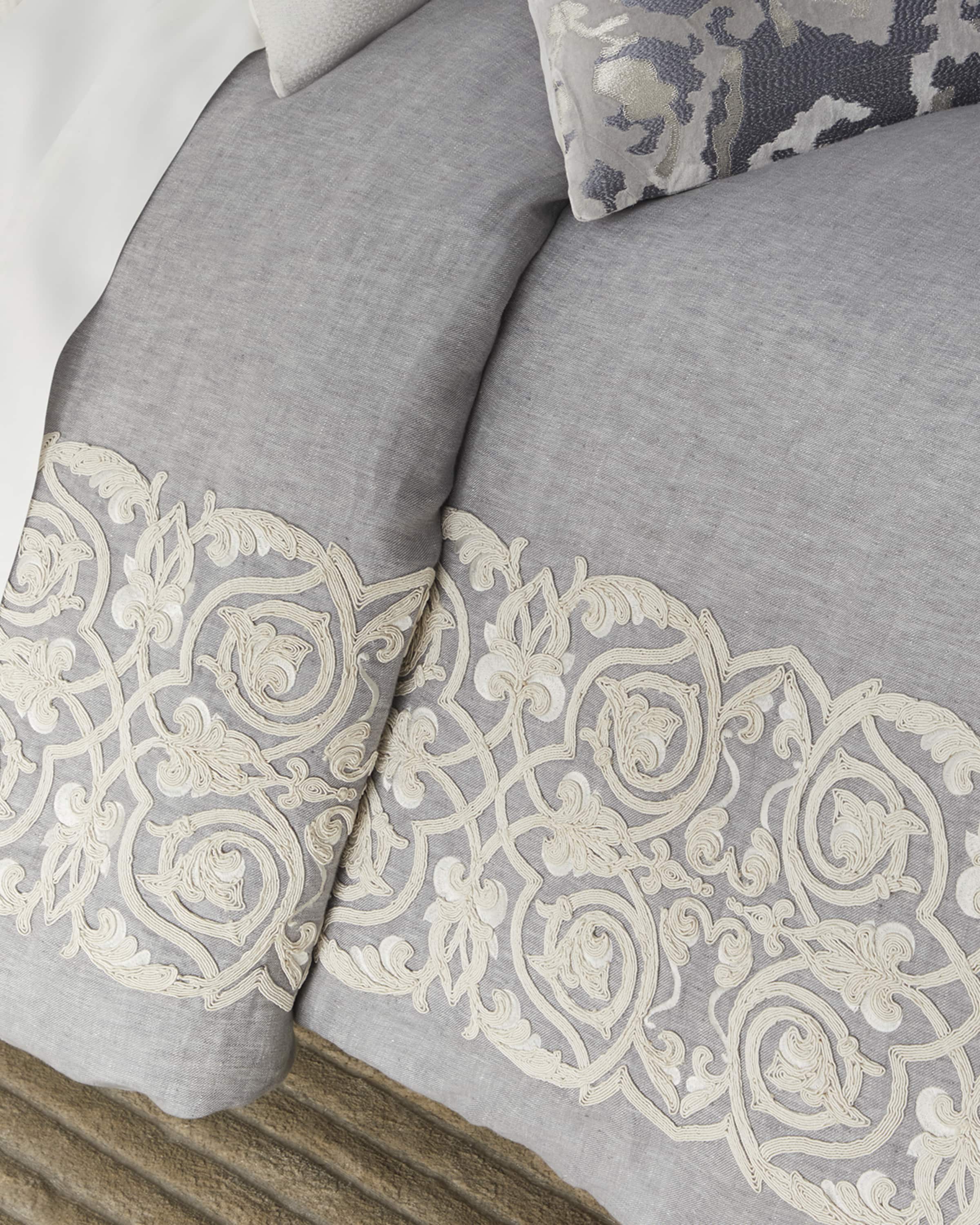 Callisto Home Cervia Cord Duvet, Queen