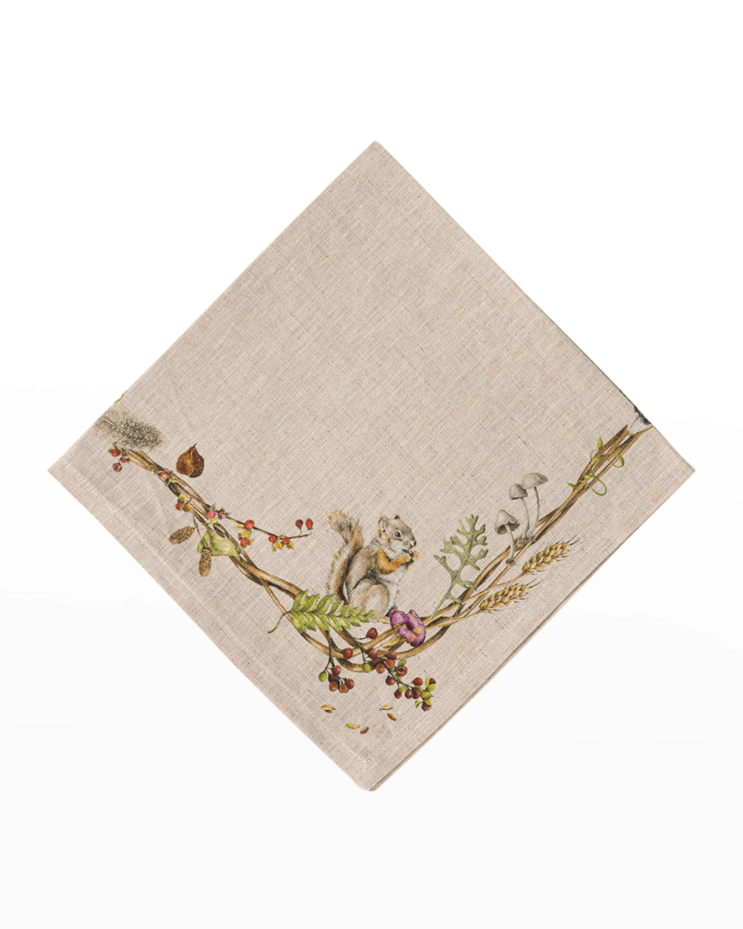 Juliska Forest Walk Animal Napkin