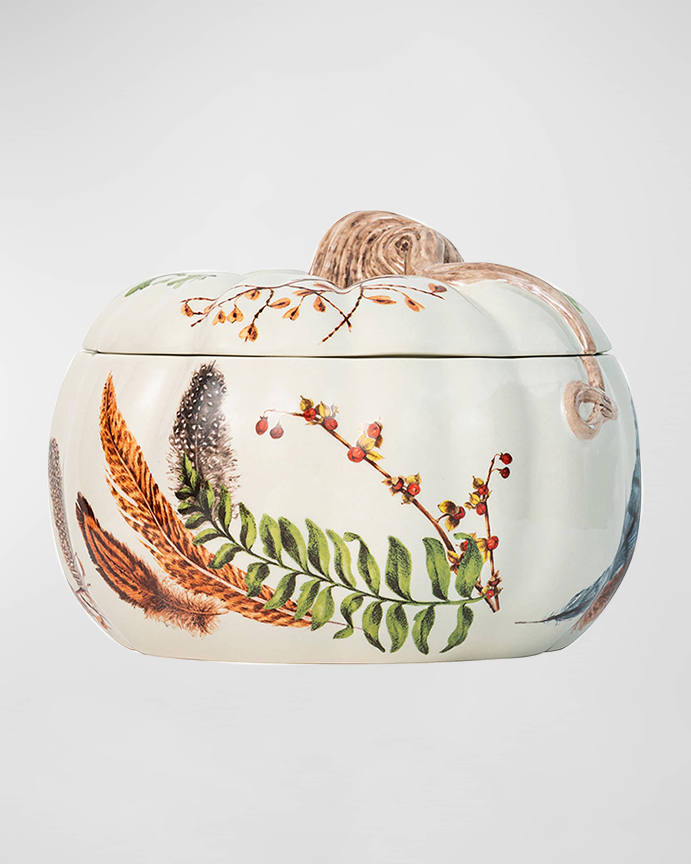 Juliska Forest Walk 9" Pumpkin with Lid