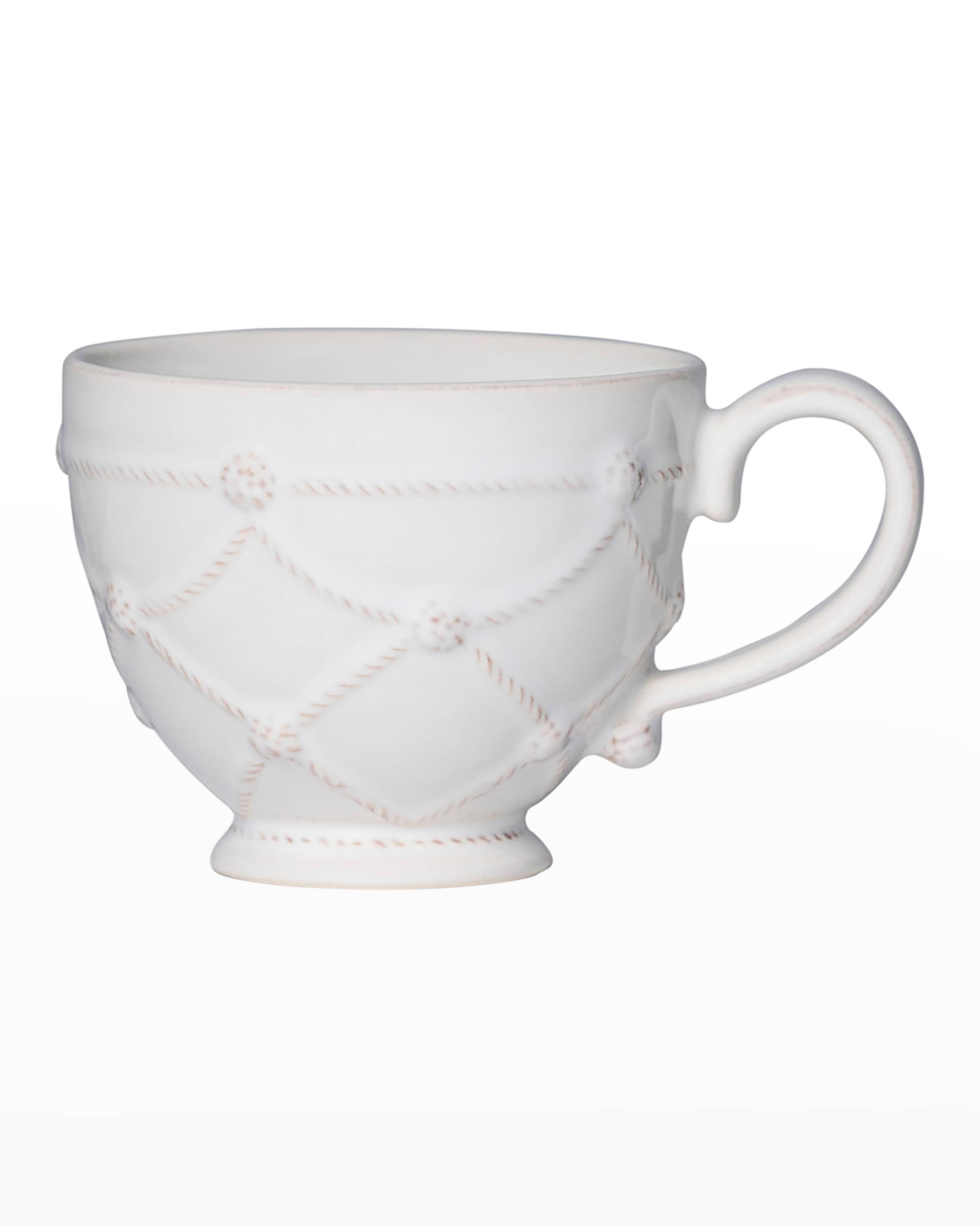 Juliska Jardins du Monde Breakfast Cup - Whitewash