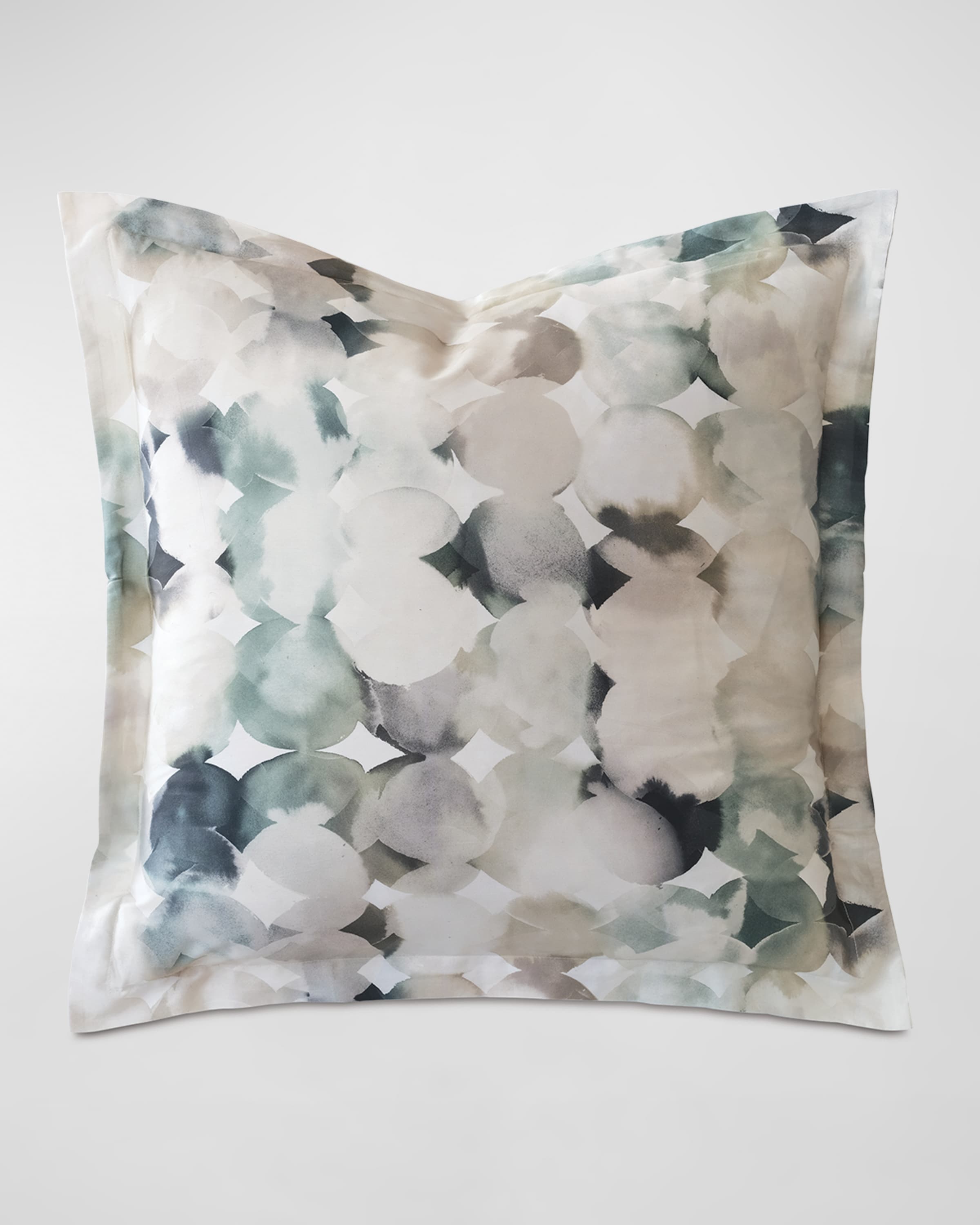 Eastern Accents Izaro Watercolor Print Euro Sham