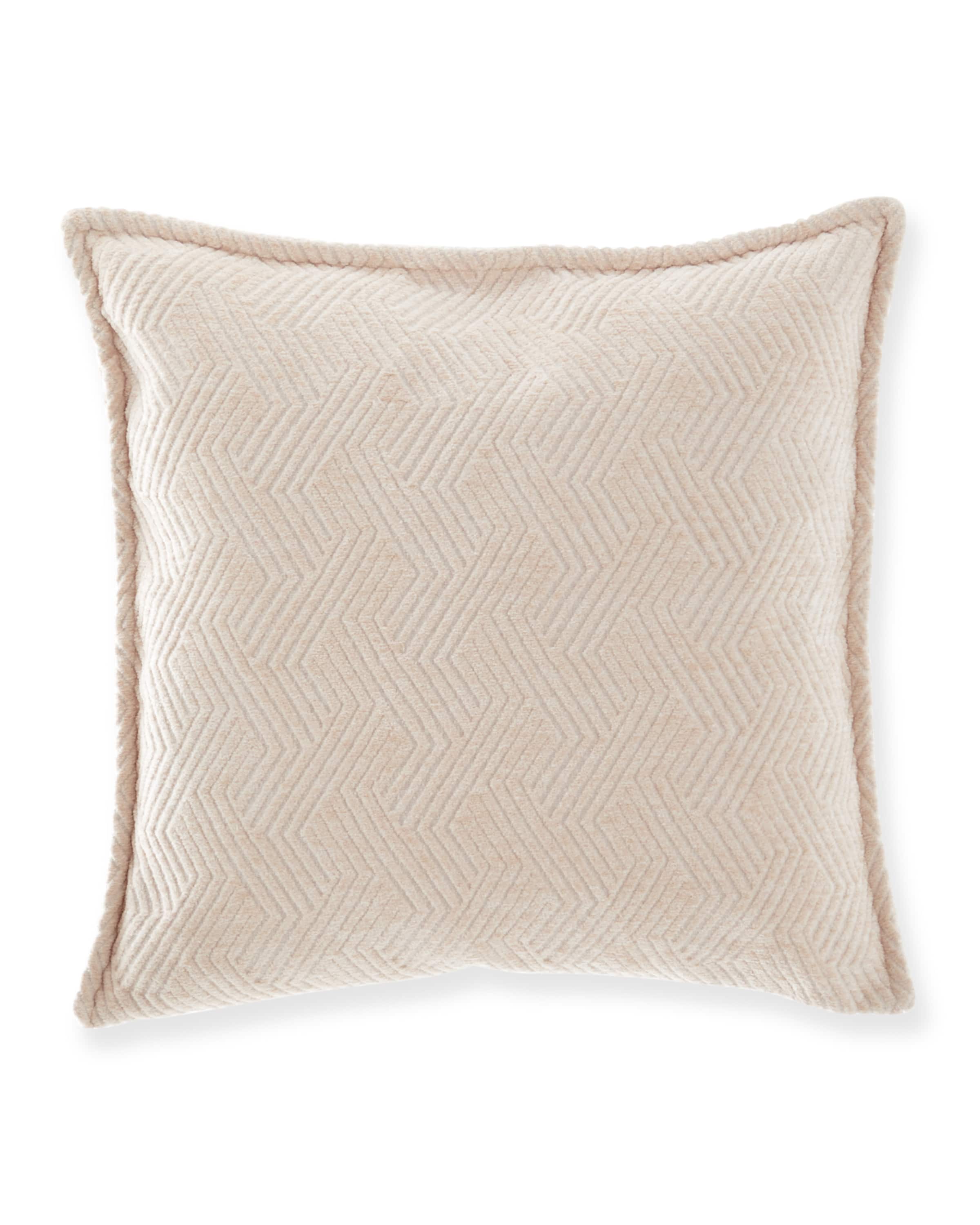Sherry Kline Velvet Bolster Pillows - Set Of 2, Blush Pink, 18"x6", Corded Edge - View #13