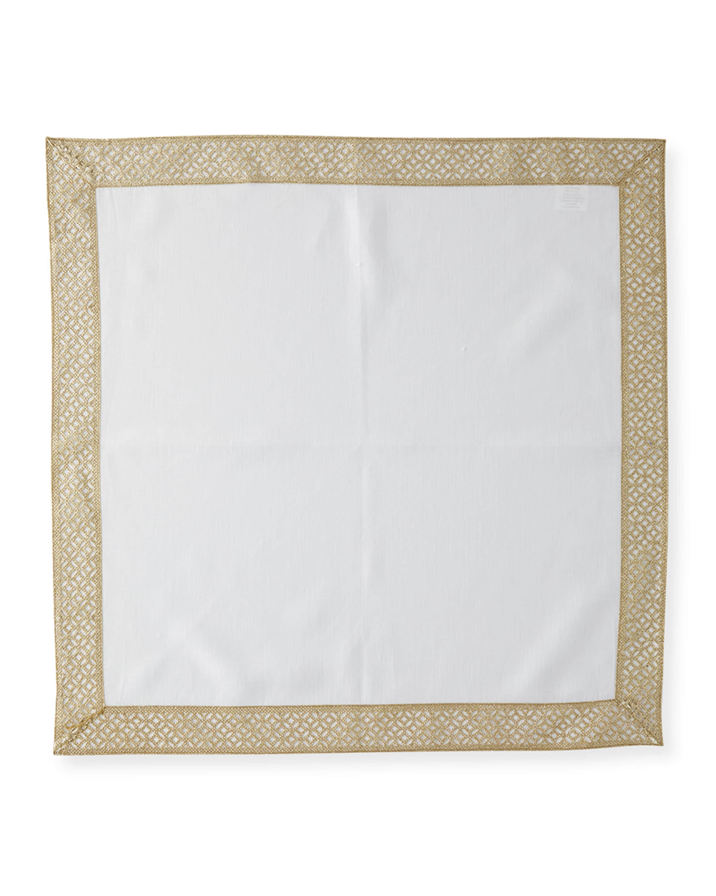 Nomi K Art Deco Border Napkin