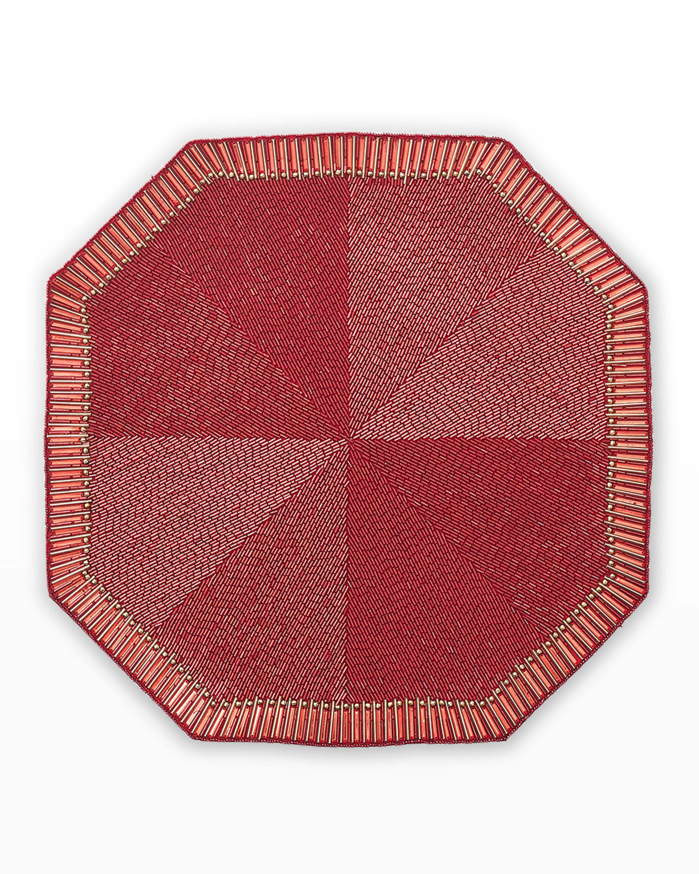 Baccarat x Kim Seybert Louxor Placemat, Red