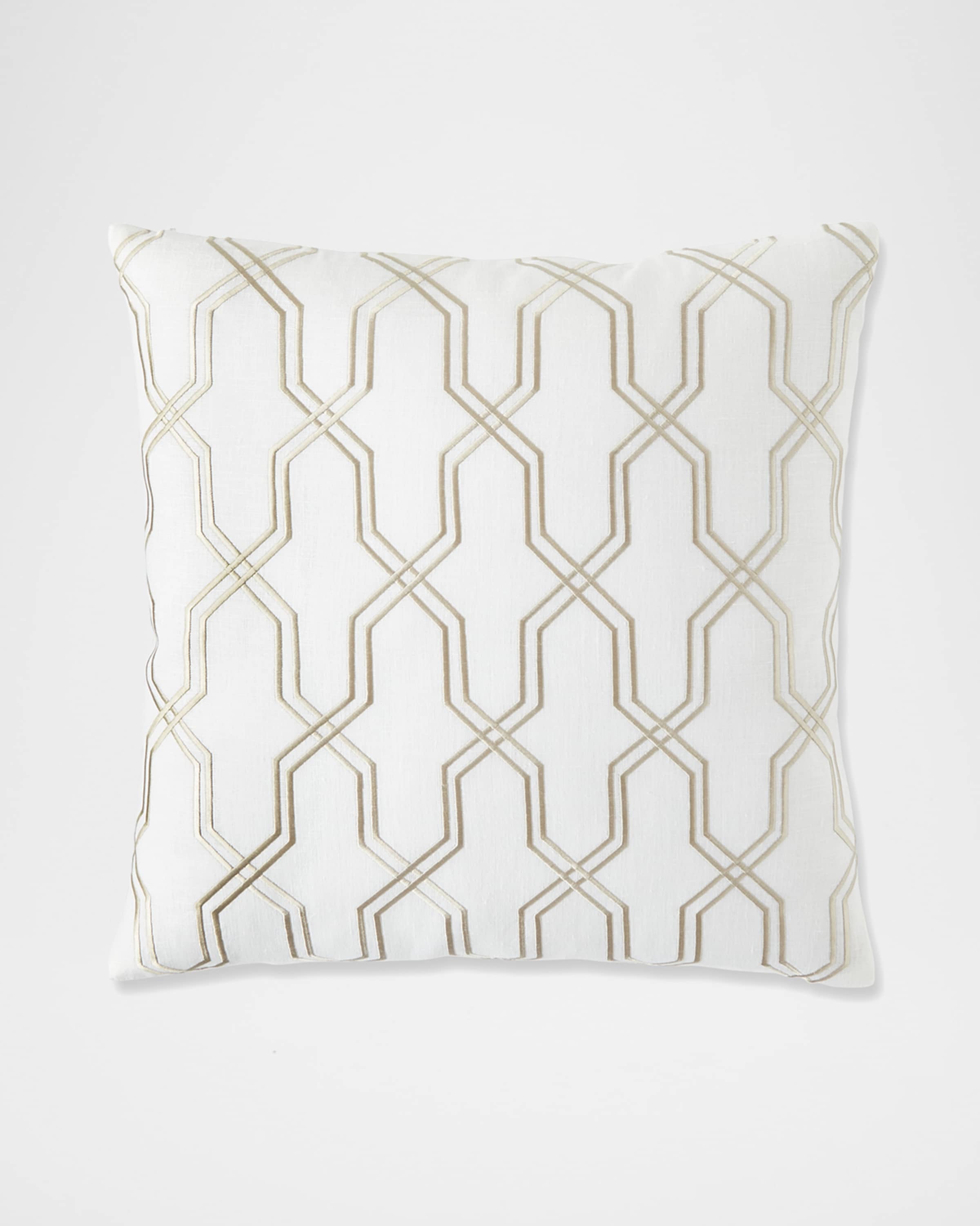 Sferra Borsari Decorative Pillow, 20"Sq.