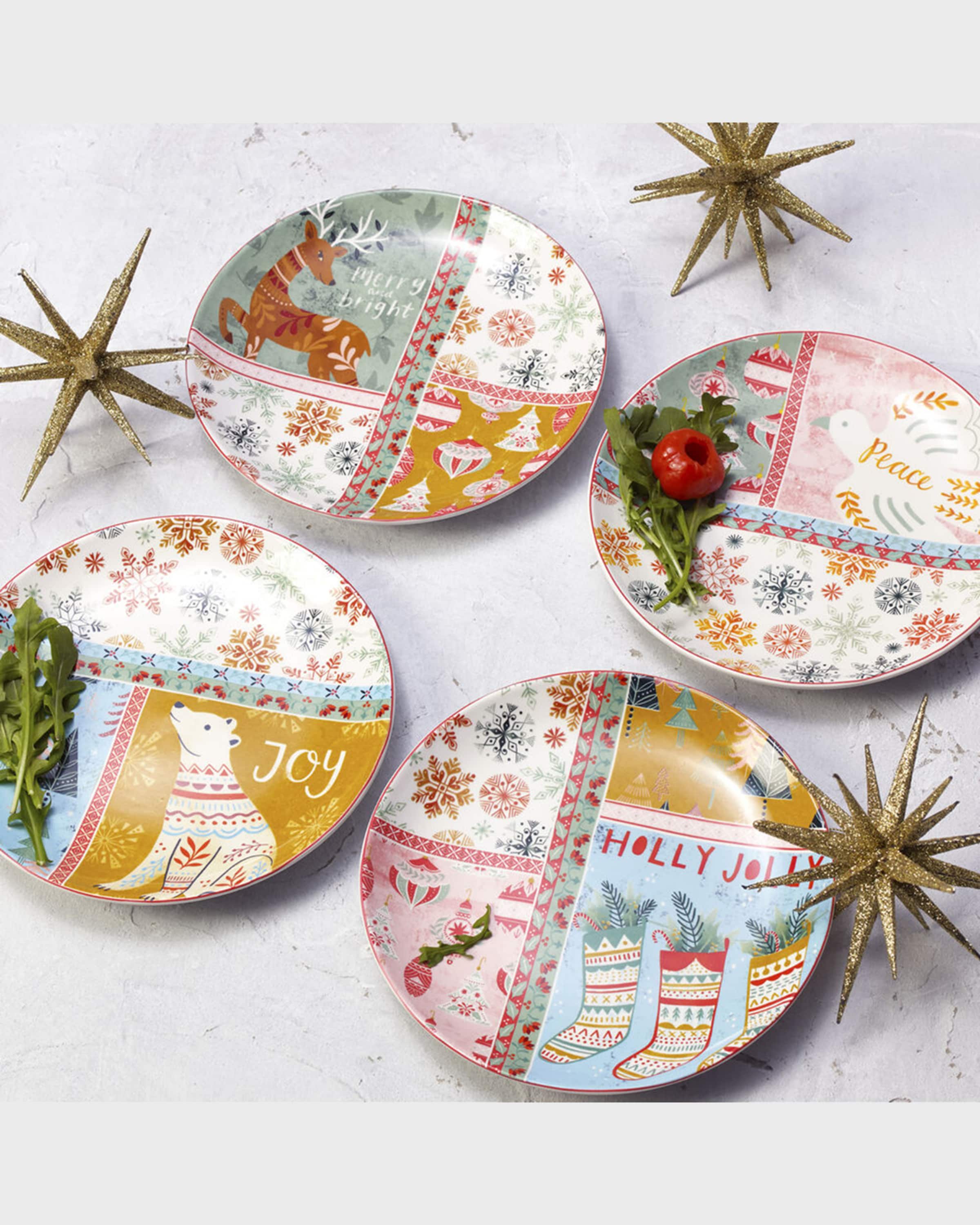 Fitz Floyd Cottage Christmas Dinnerware Collection Matching