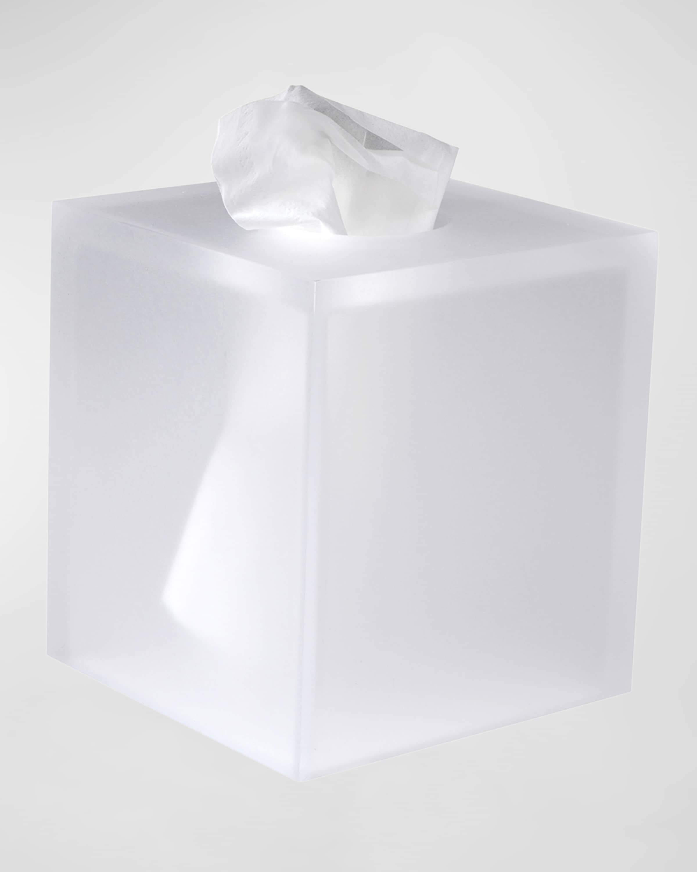 Mike & Ally Frosted Ice Boutique Tissue Box Cover