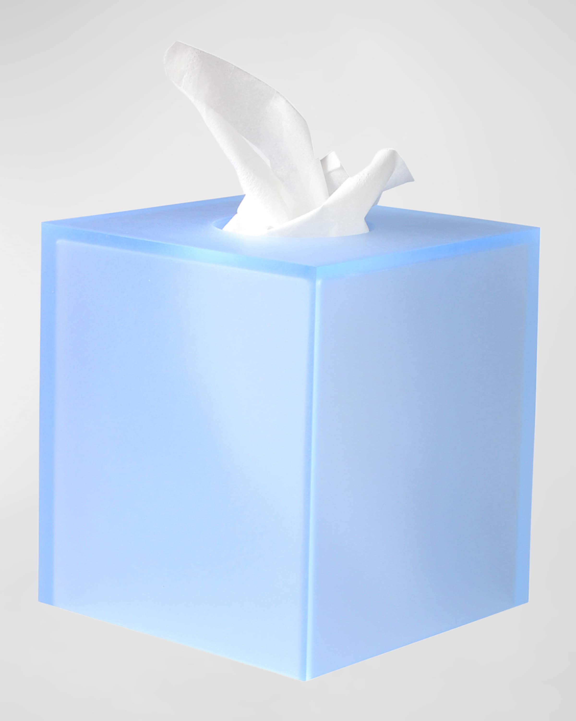 Mike & Ally Frosted Ice Boutique Tissue Box Cover