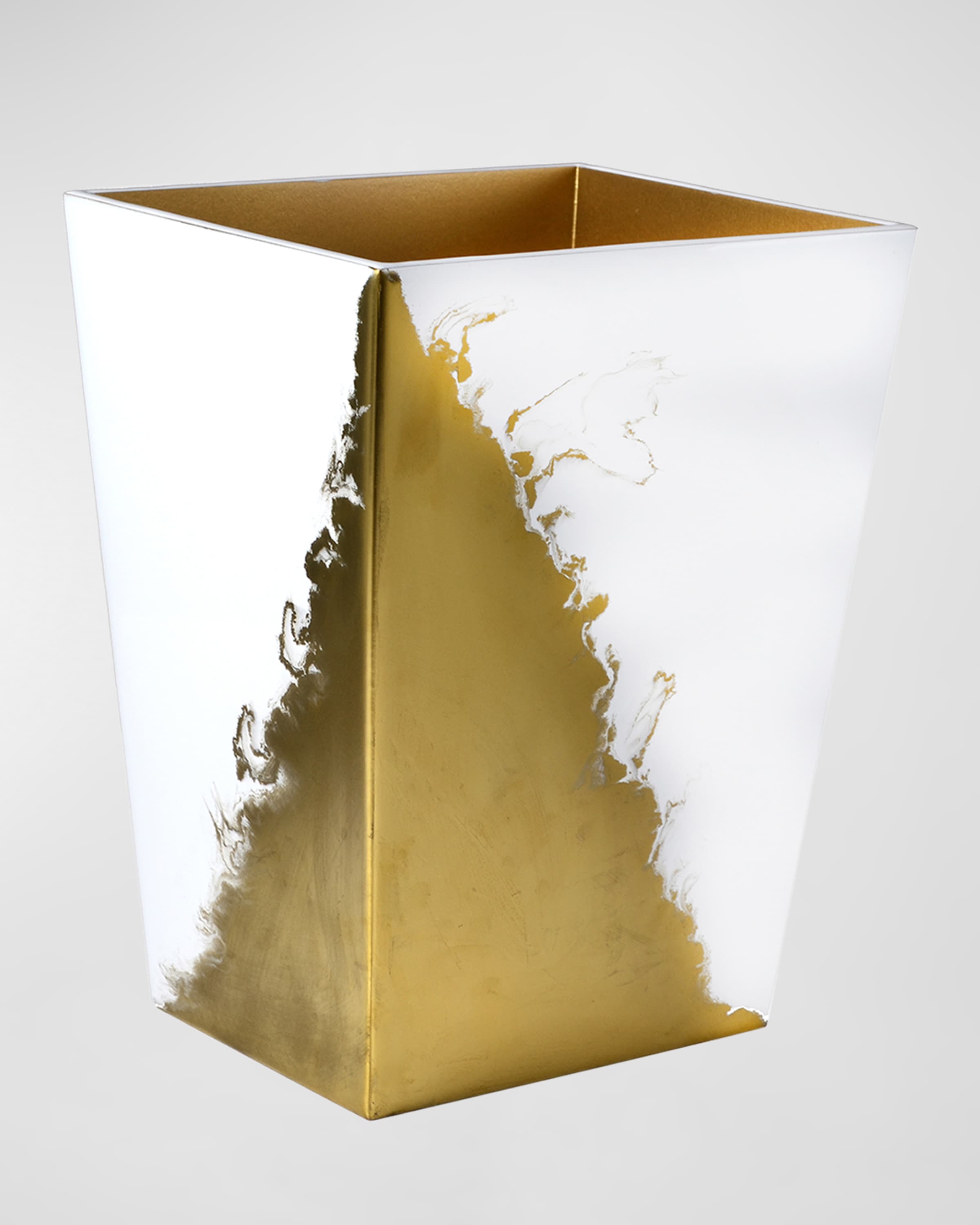 Mike & Ally Lava Wastebasket and Liner