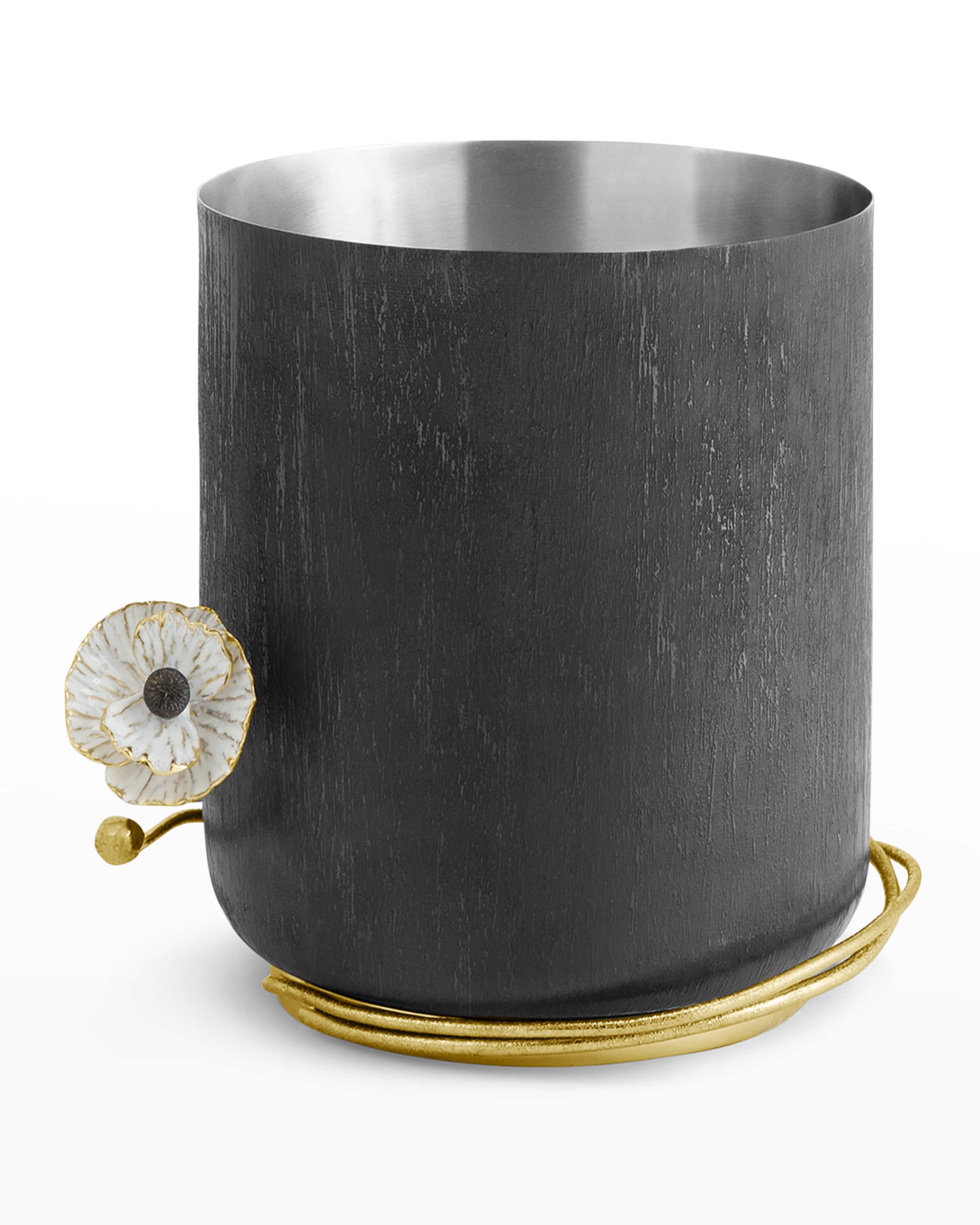 Michael Aram Anemone Wastebasket