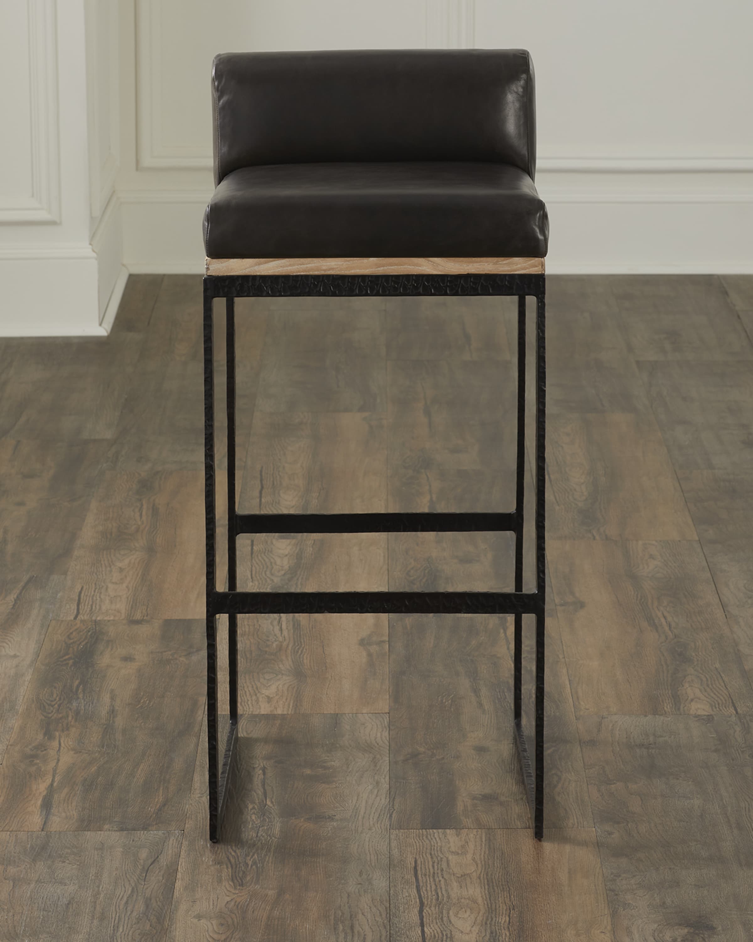 Arteriors Marmont Leather Bar Chair Collection & Matching Items | Horchow