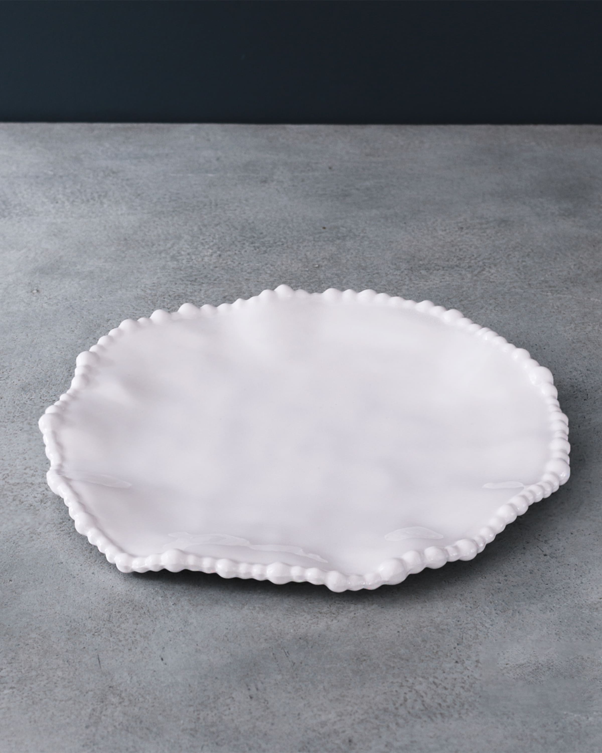 Beatriz Ball VIDA Alegria 9" Salad Plates, Set of 4 (White)