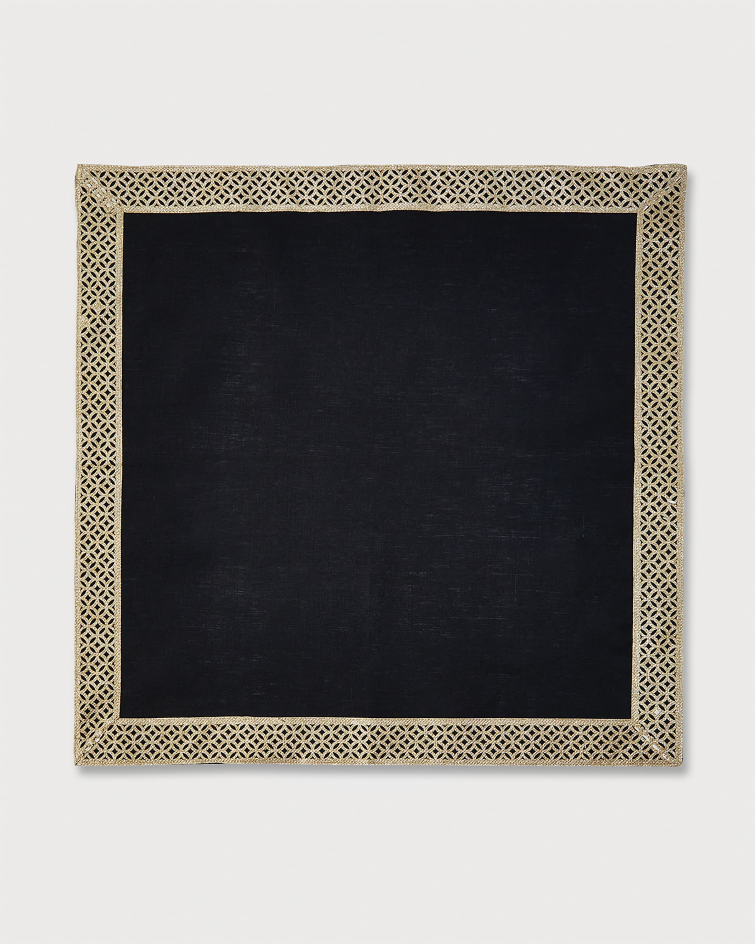 Nomi K Art Deco Border Napkin 