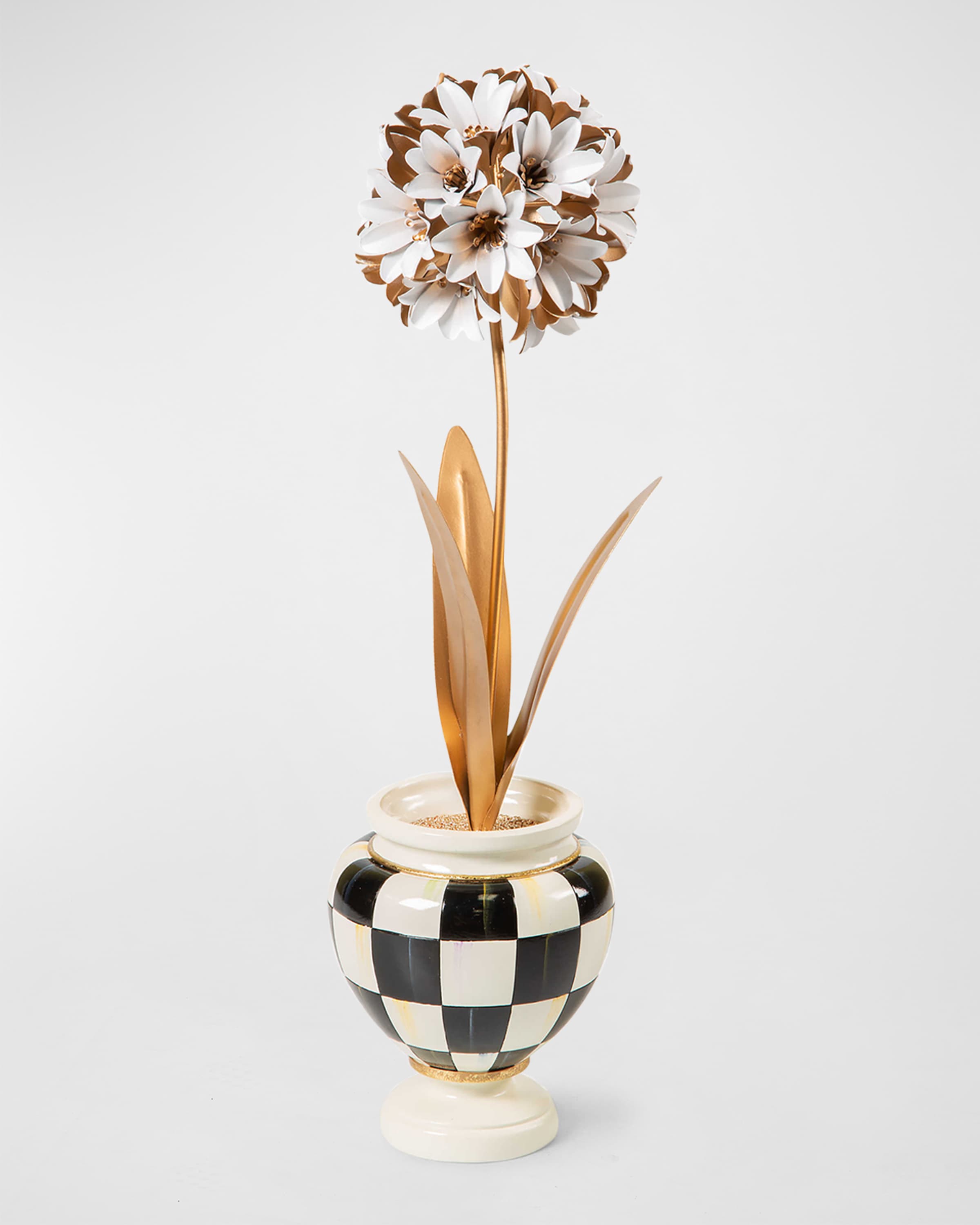 MacKenzie-Childs Marquee Potted Flower Collection & Matching Items