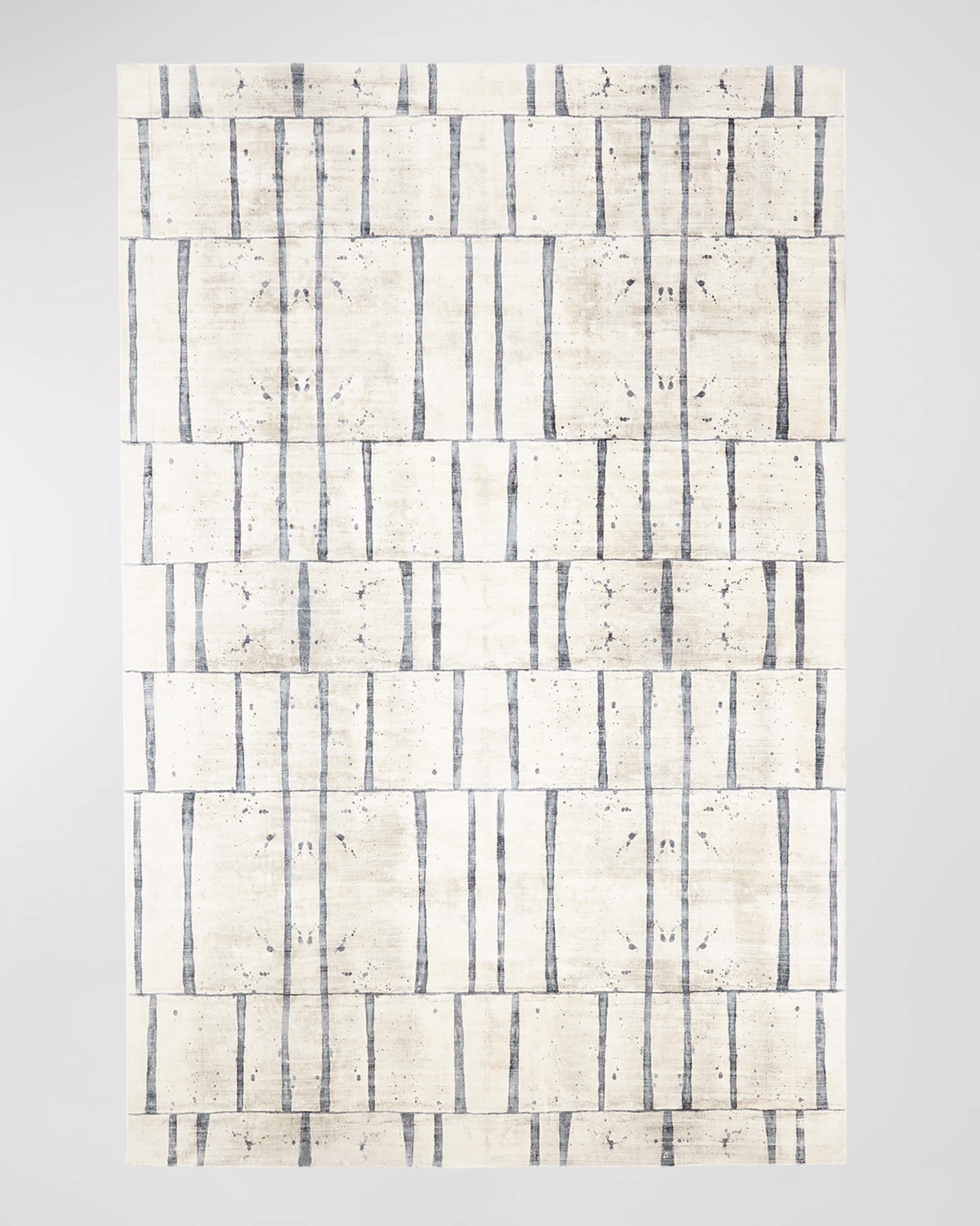 Ashley Childers for Global Views Genome Hand-Loomed Rug, 5' x 8'