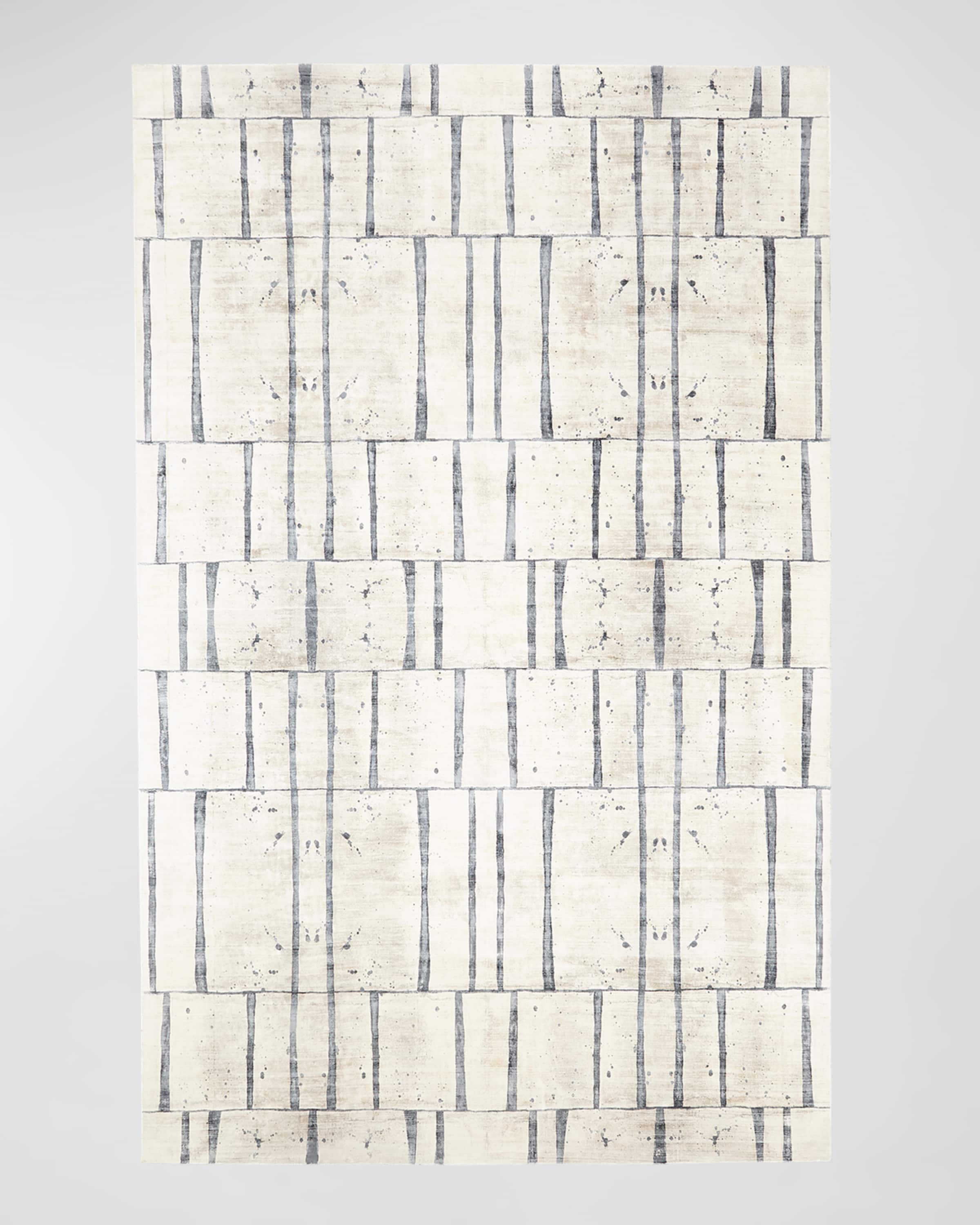 Ashley Childers for Global Views Genome Hand-Loomed Rug, 6' x 9'